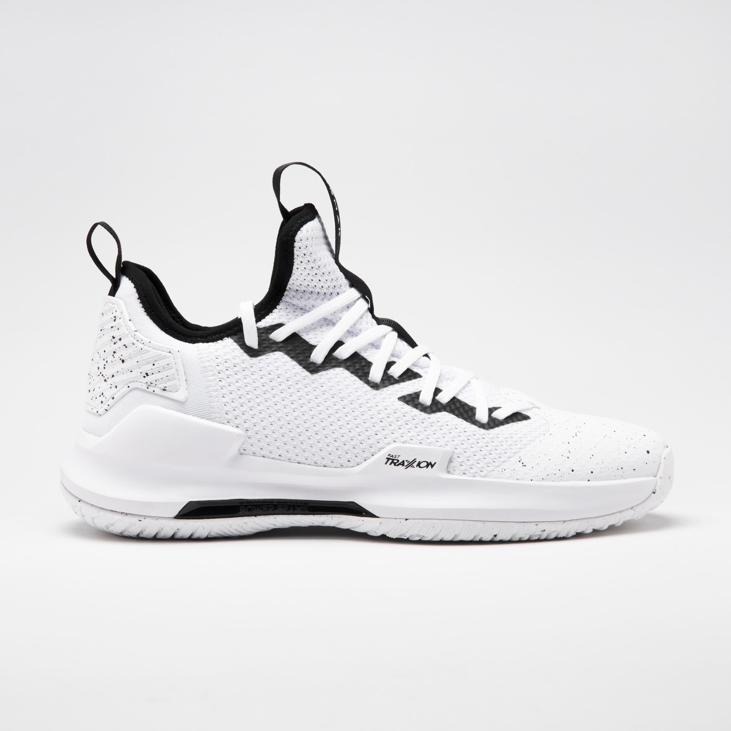 Tarmak Basketballschuhe Fast 500 weiss/schwarz