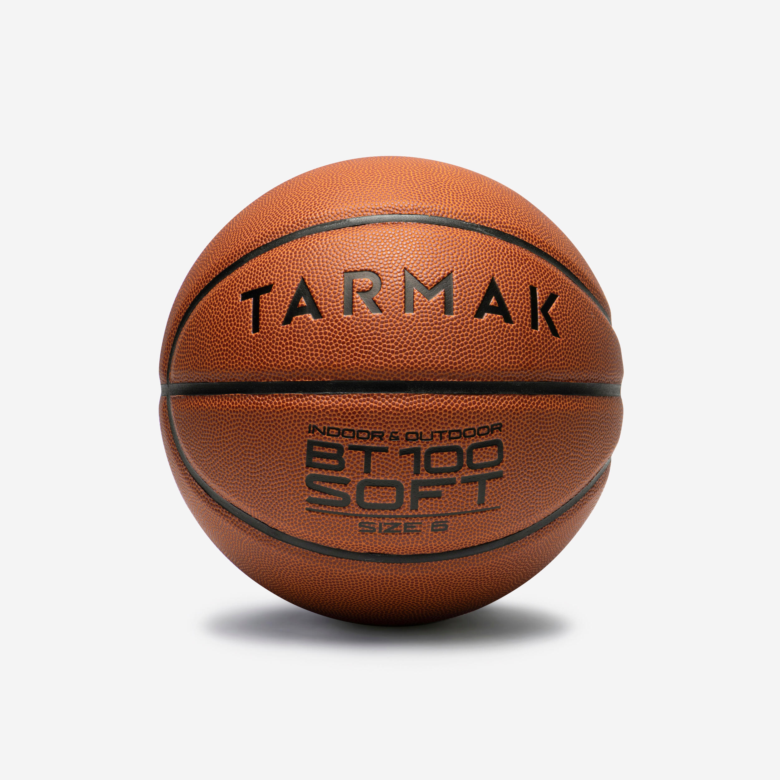 Tarmak Basketball BT100 Größe 6 Kinder und Damen orange