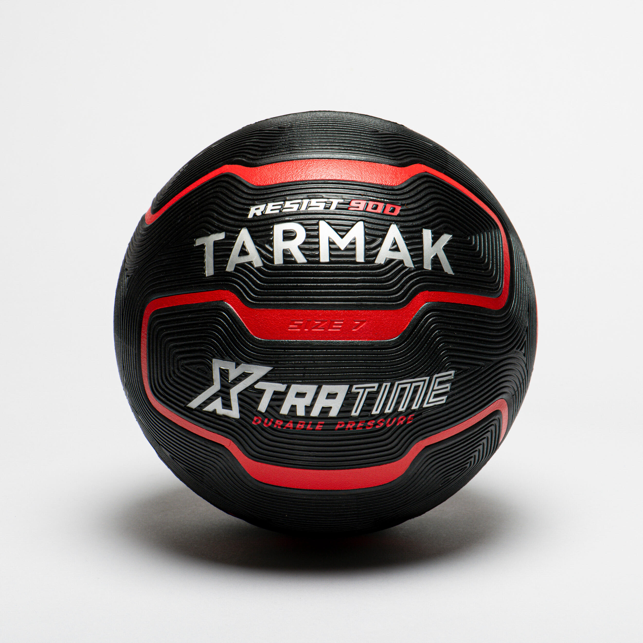 Tarmak Basketball R900 Damen/Herren Gr. 7 rot/schwarz robust und supergriffig