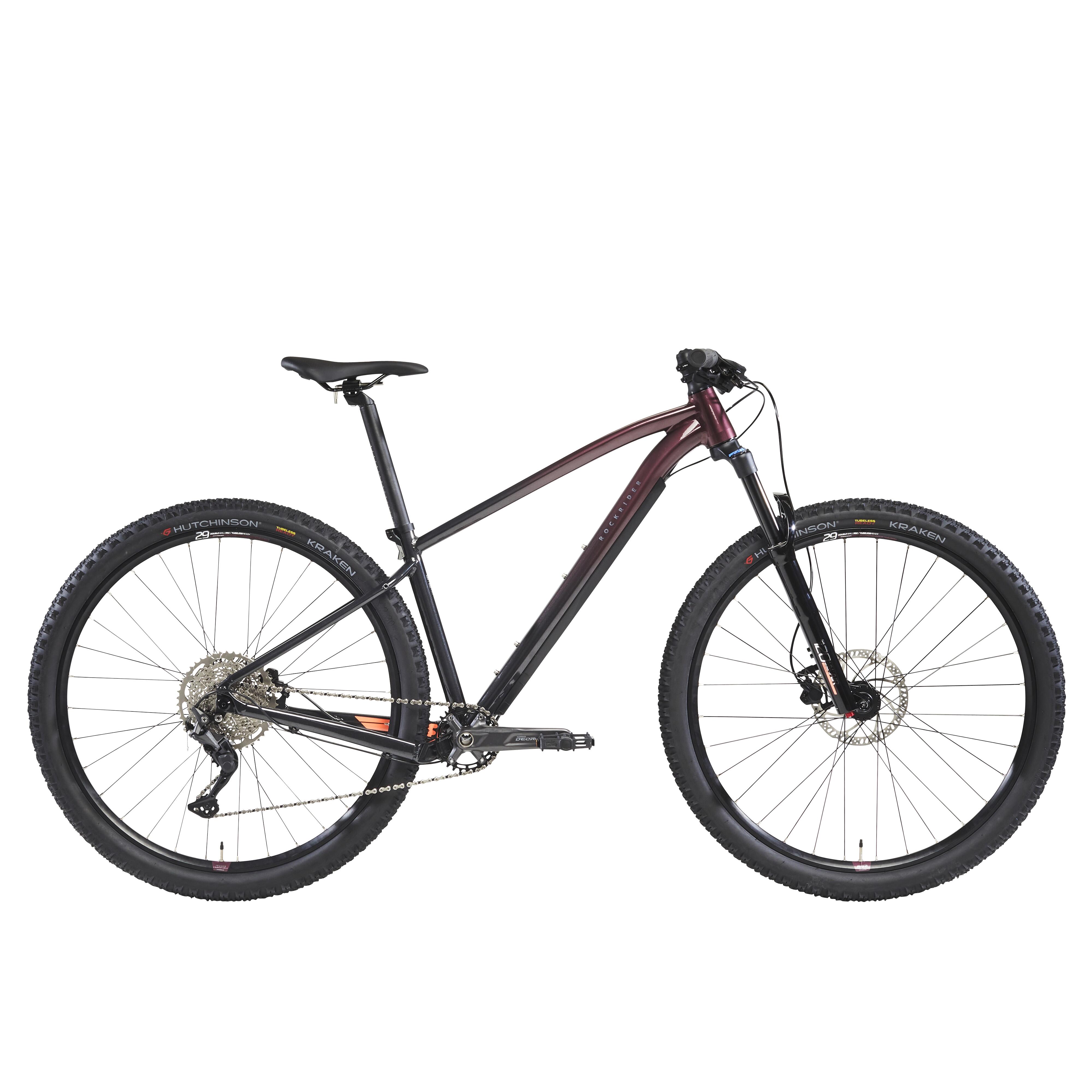 Rockrider MTB Trekking 29 Zoll Explore 540 Damen violett/schwarz