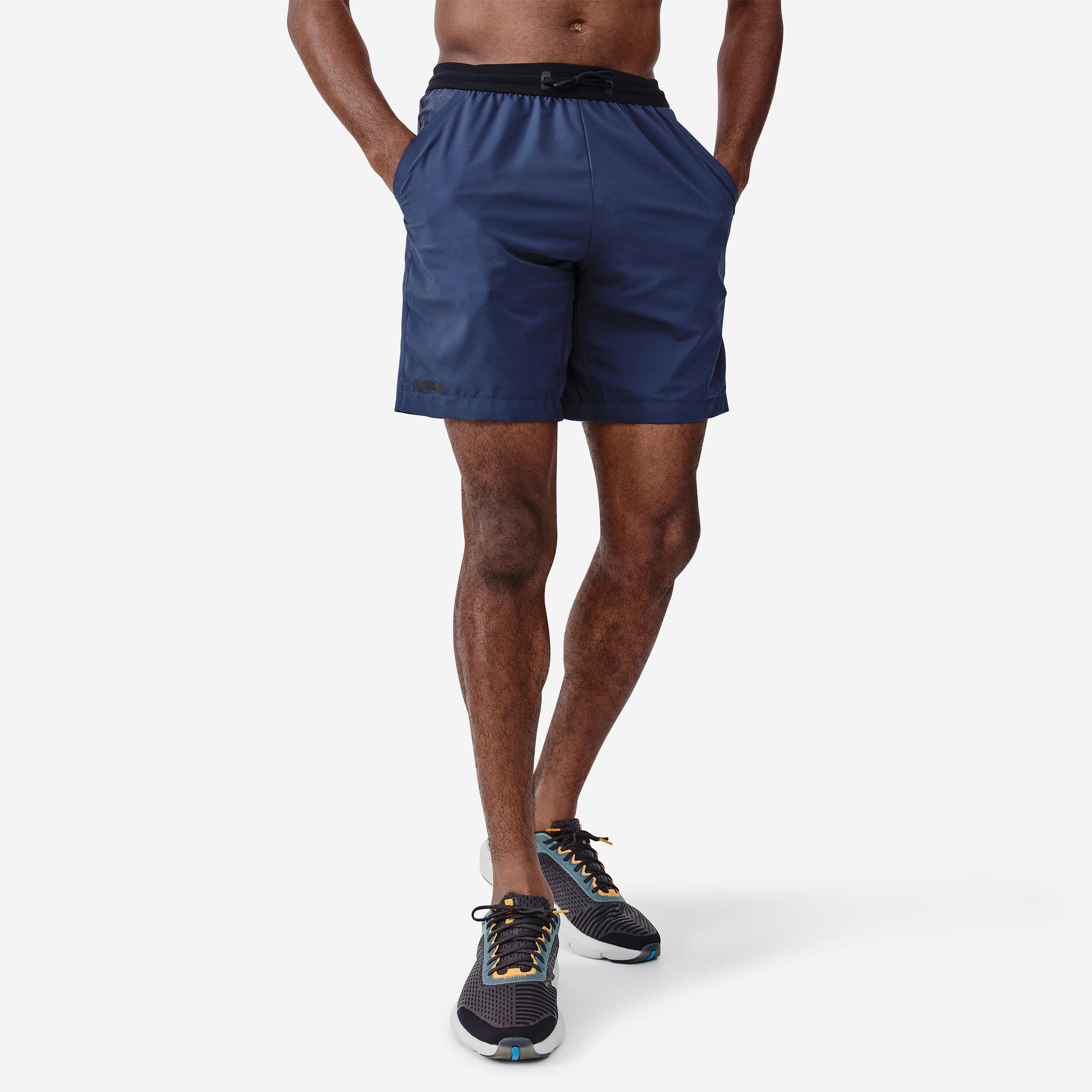 Kalenji Laufshorts atmungsaktiv Dry+ Herren dunkelblau