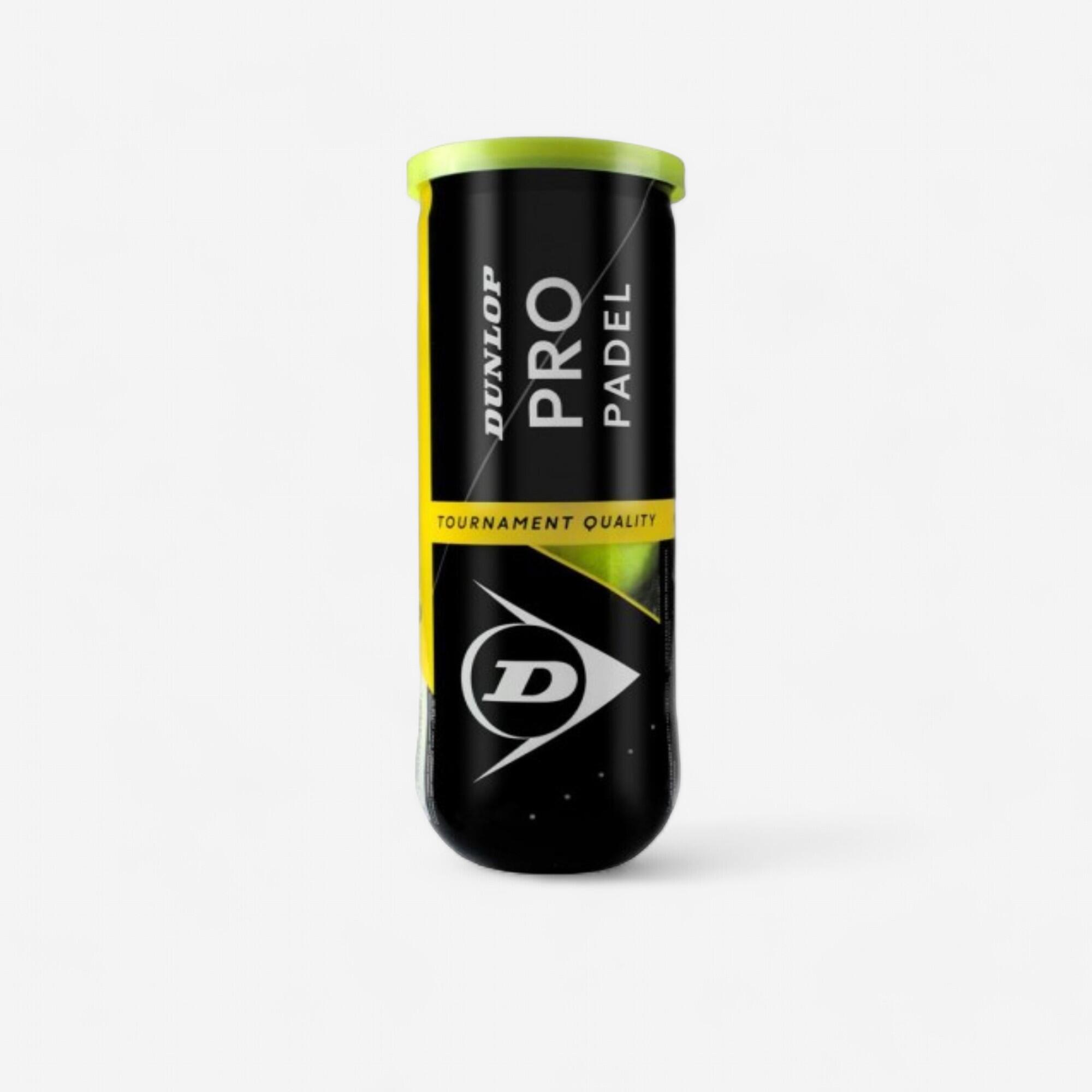Dunlop Padelbälle Dunlop Pro ×3