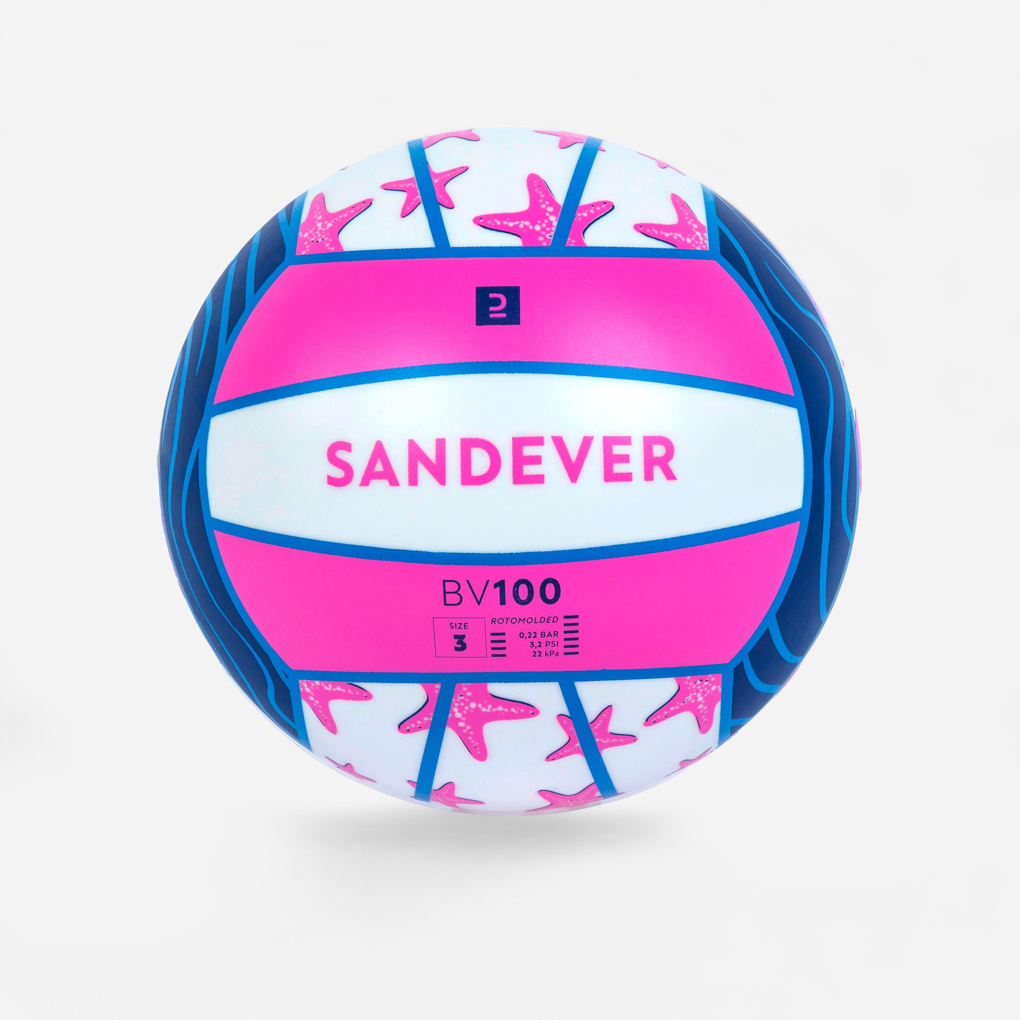 Copaya Beachvolleyball BV100 Fun blau/rosa