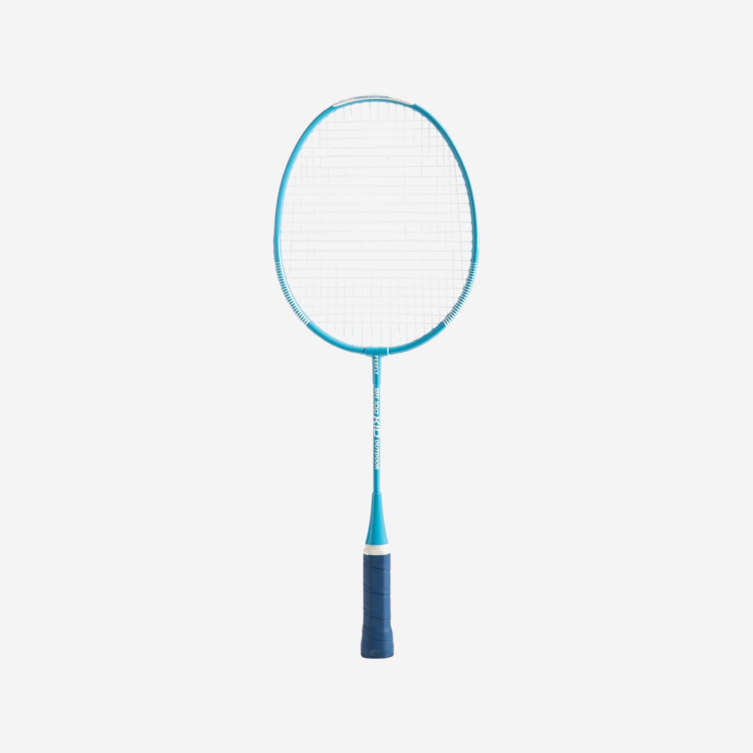 Perfly Badmintonschläger Kinder BR 100 Outdoor blau