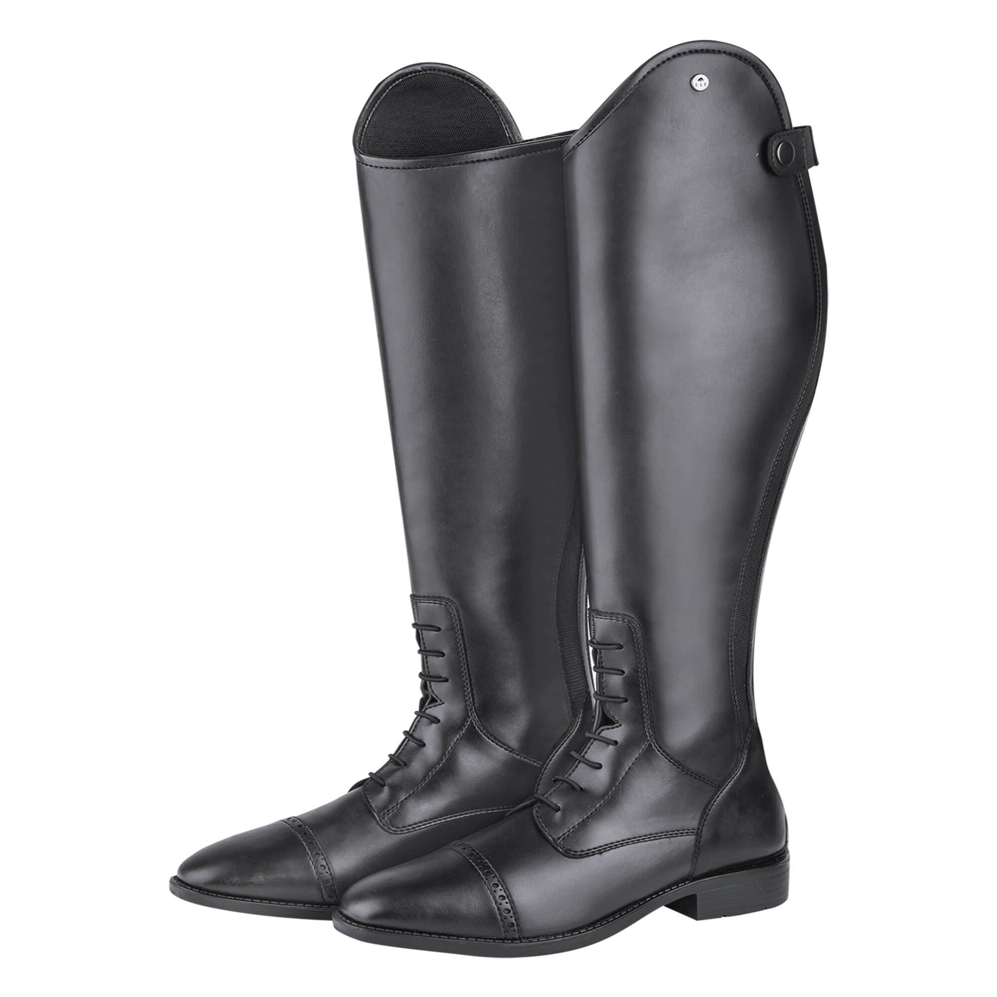 Waldhausen Reitstiefel Portland Leder Erwachsene schwarz
