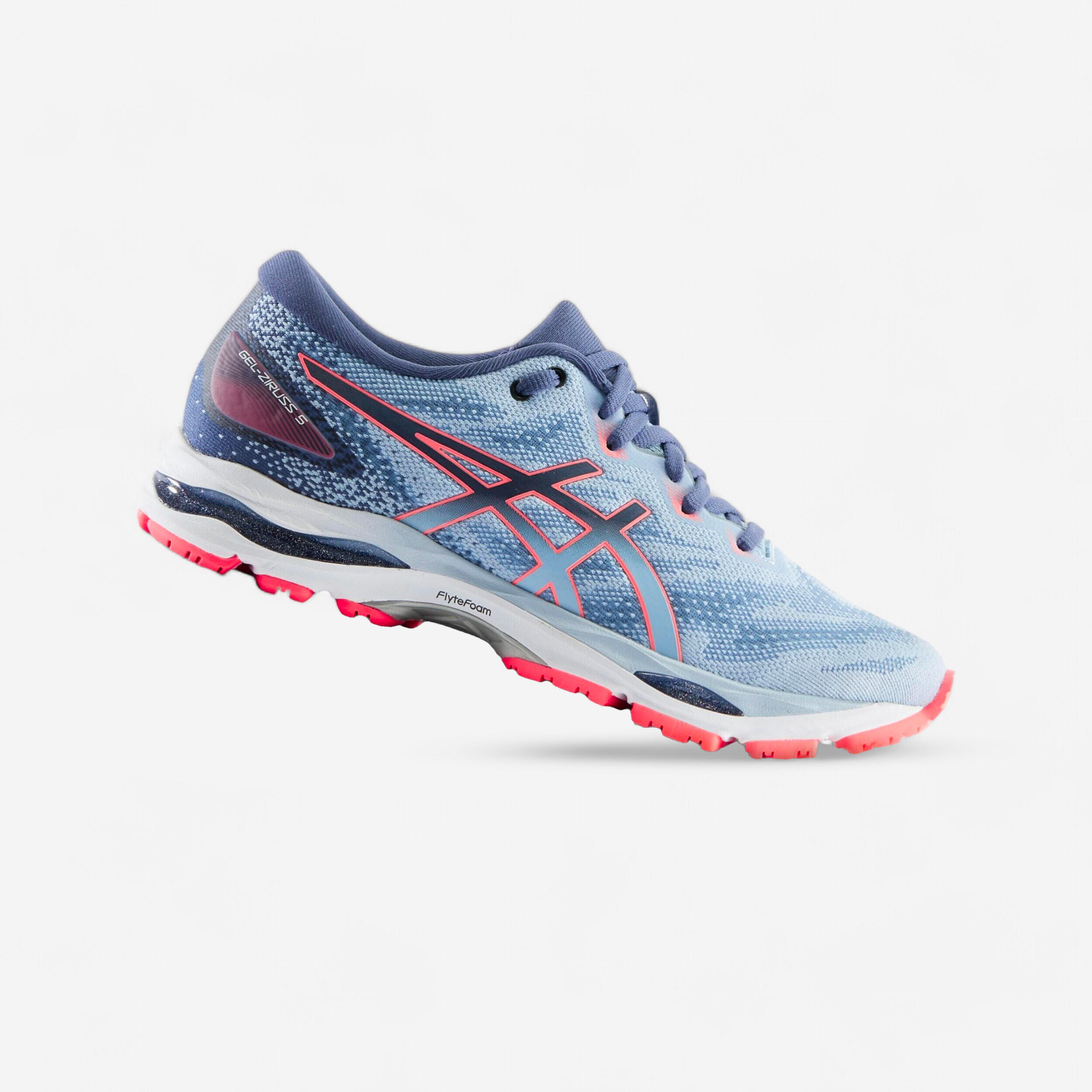 Asics Laufschuhe Asics Gel Ziruss 5 Damen blau/koralle