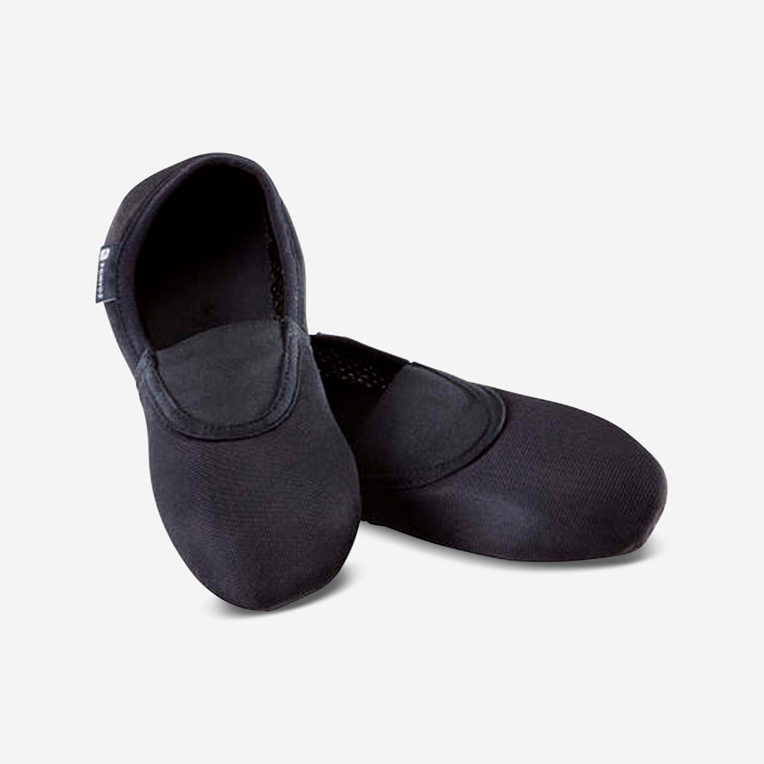 Domyos Gymnastikschuhe Mesh Kinder schwarz