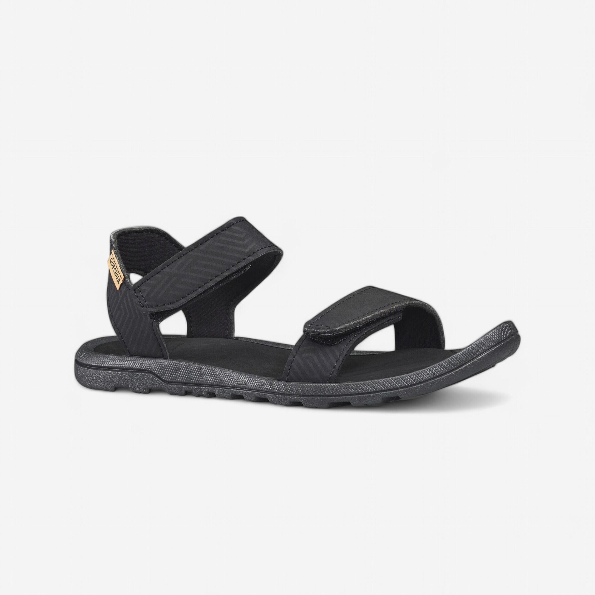 Quechua Freizeitsandalen Ecocamp Damen schwarz