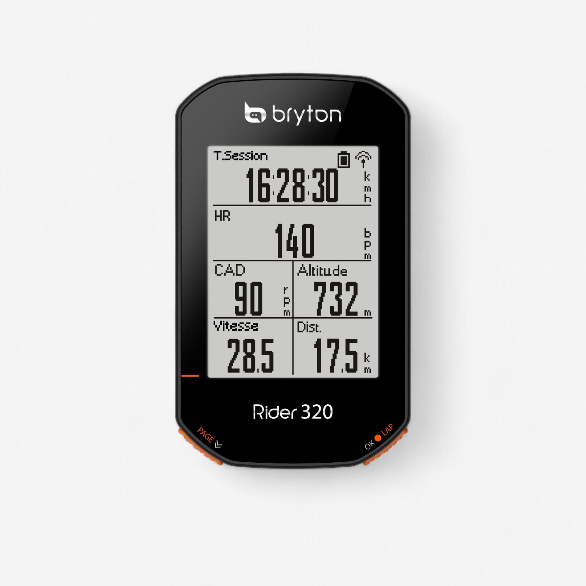 Bryton GPS-Fahrradcomputer Bryton Rider 320 E