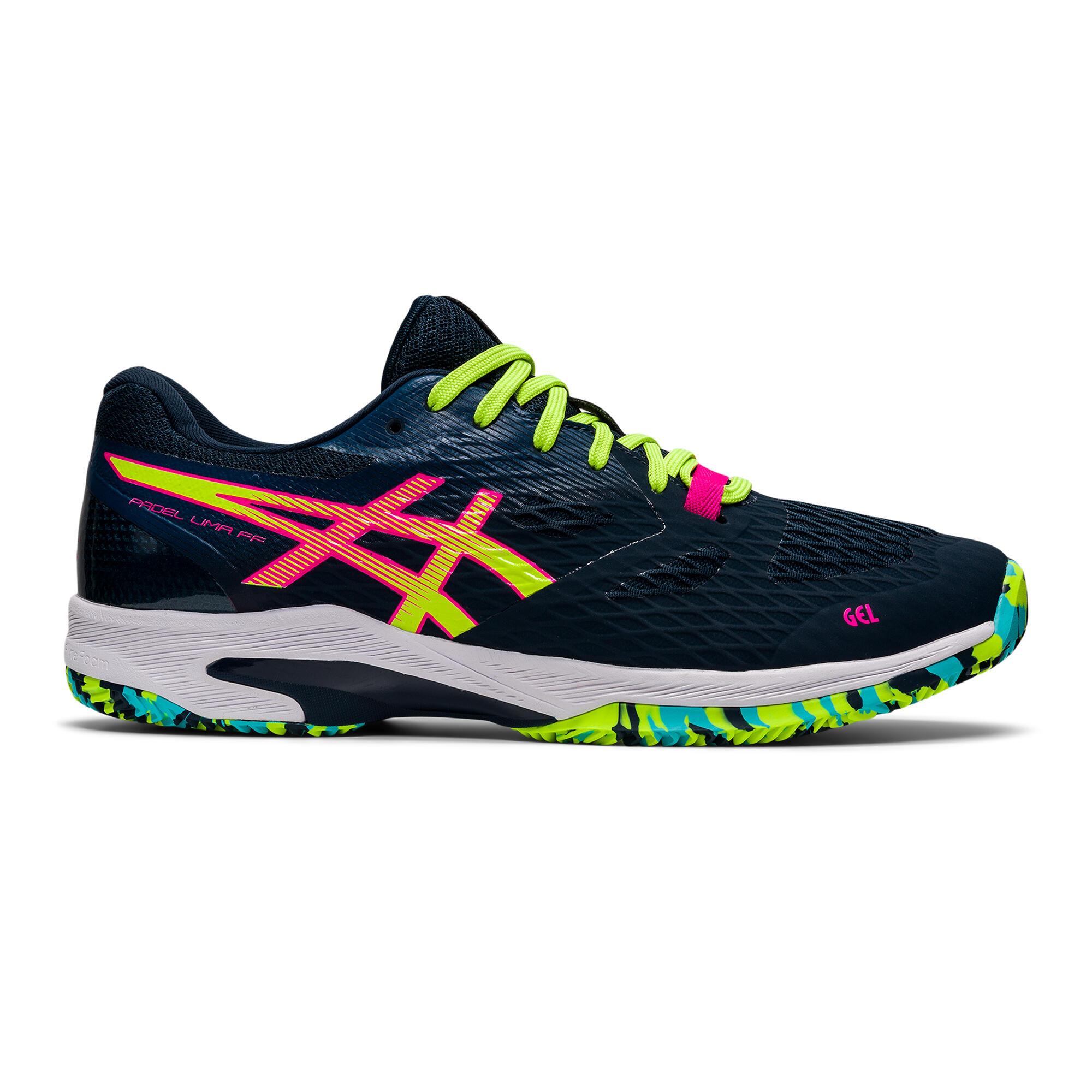 Asics Padelschuhe Herren Asics Lima FF blau/bunt