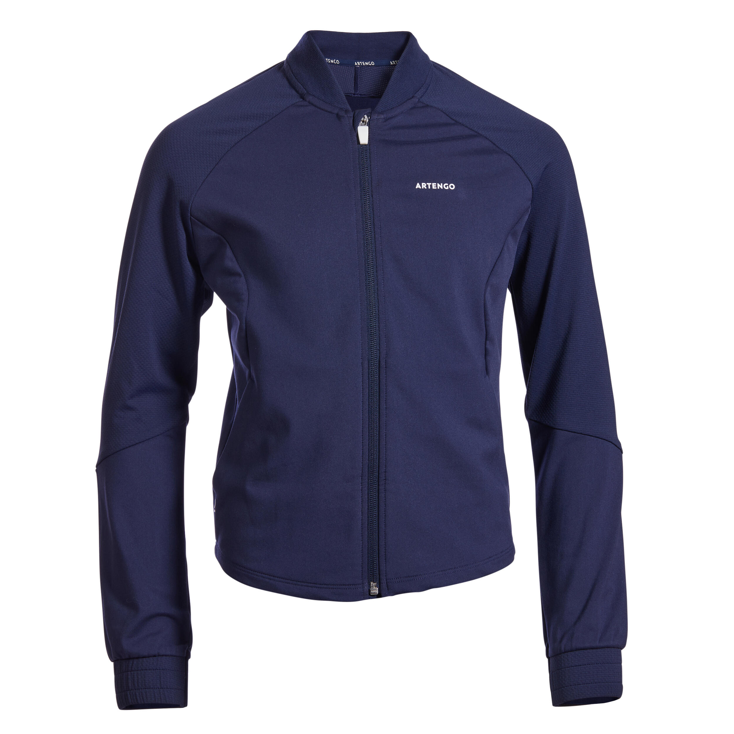 Artengo Tennisjacke Mädchen TJK500 marineblau