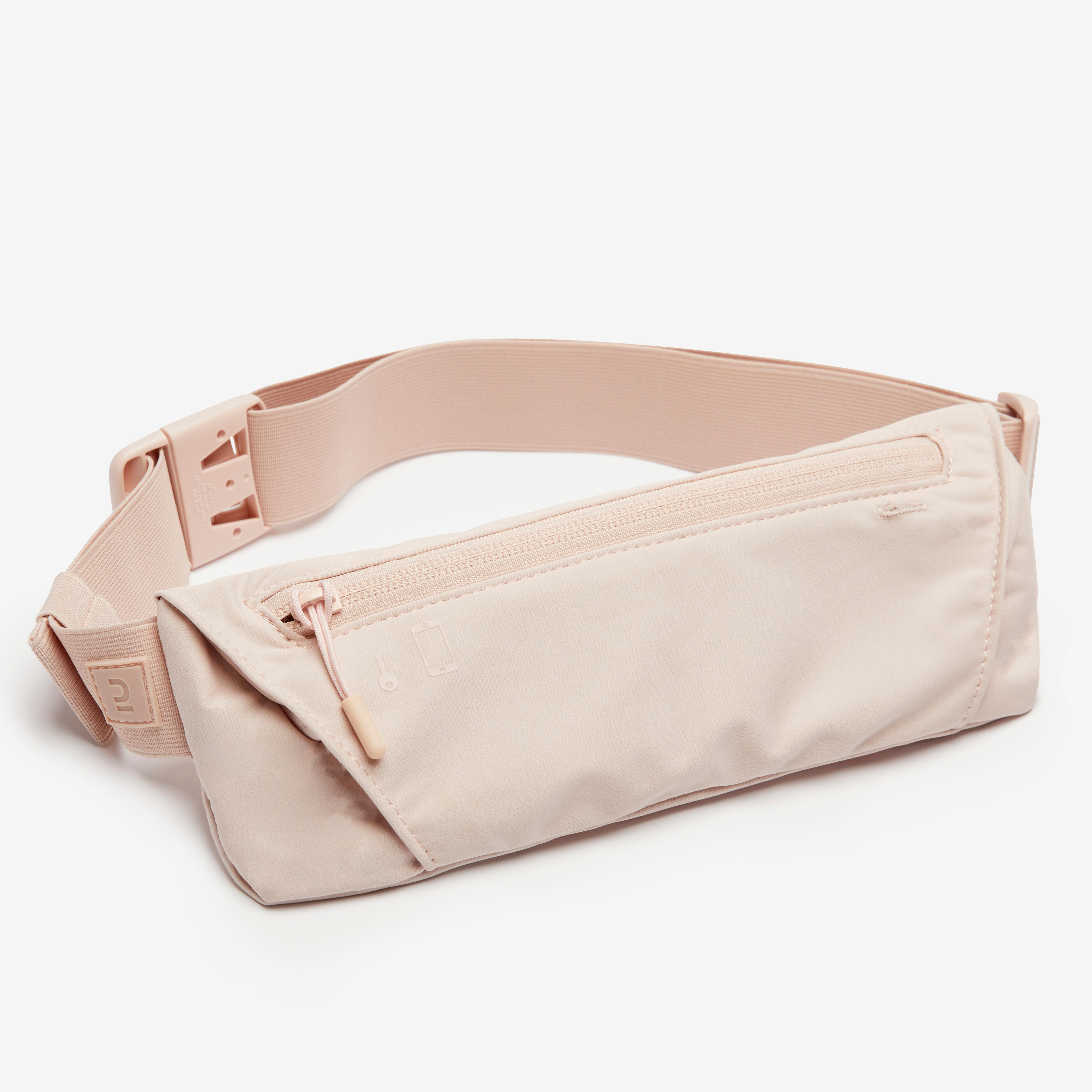 Kalenji Laufgürtel Basic für Smartphone rosa