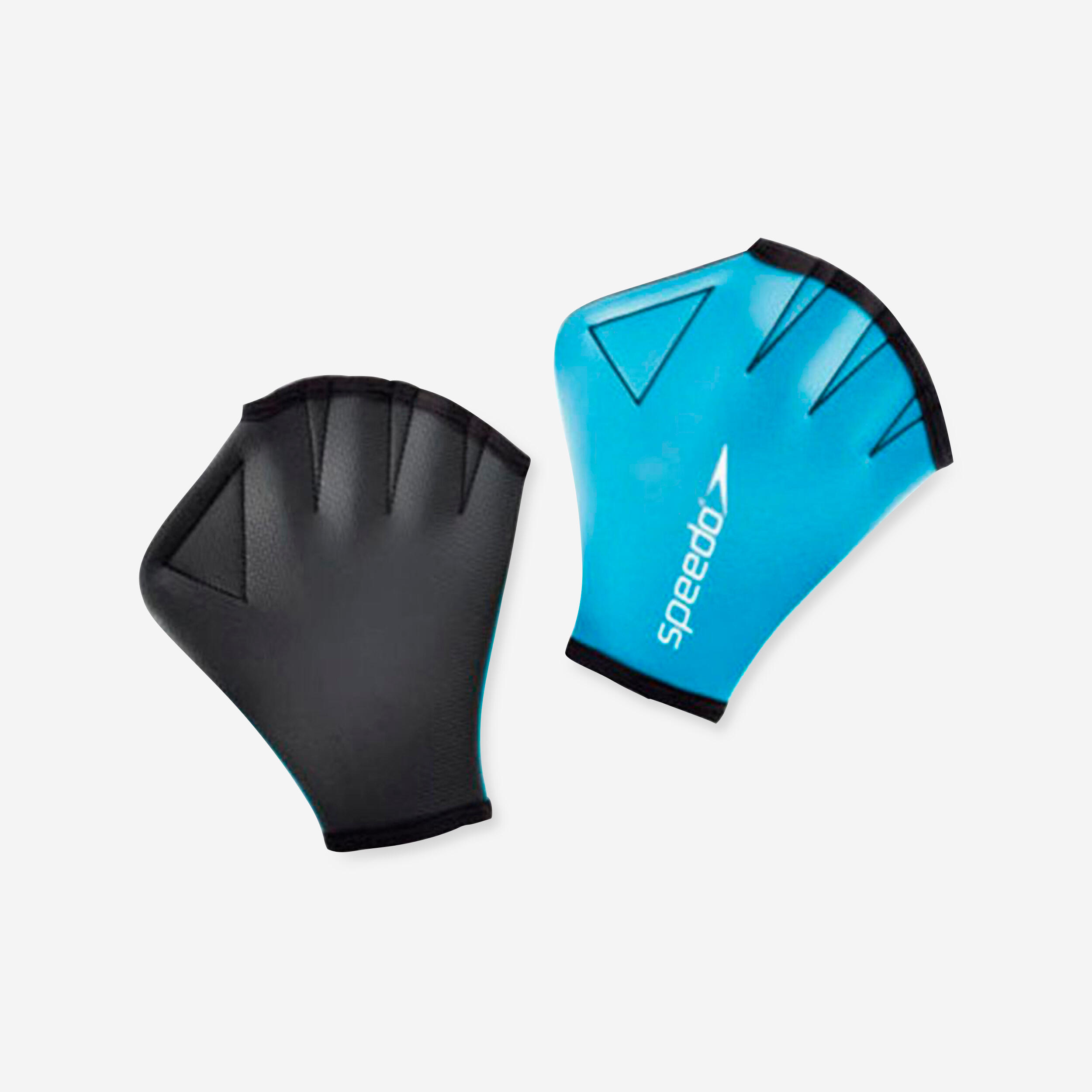 Speedo Schwimmhandschuhe Speedo Aquagym blau
