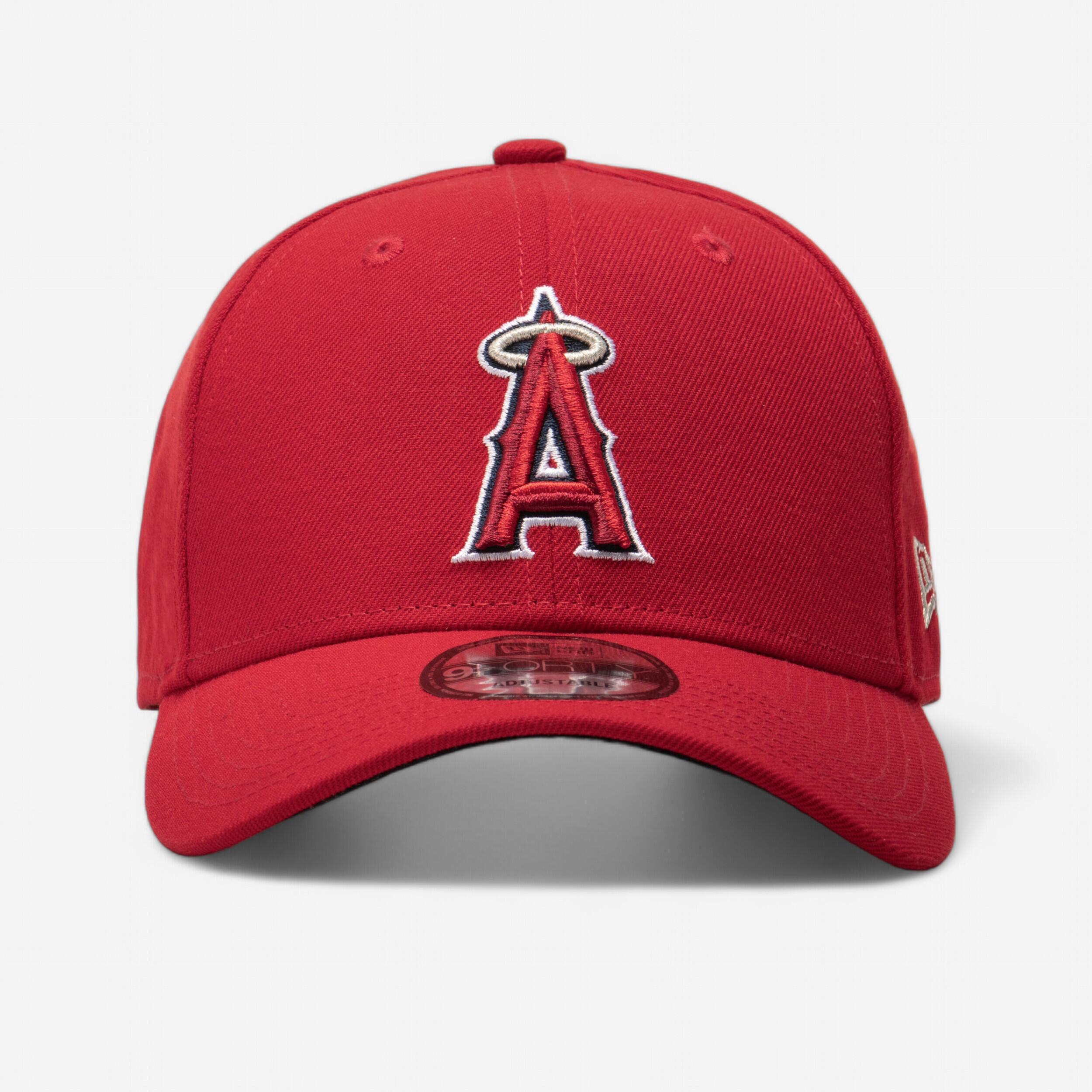 New Era Baseball Cap MLB Los Angeles Angels Damen/Herren rot