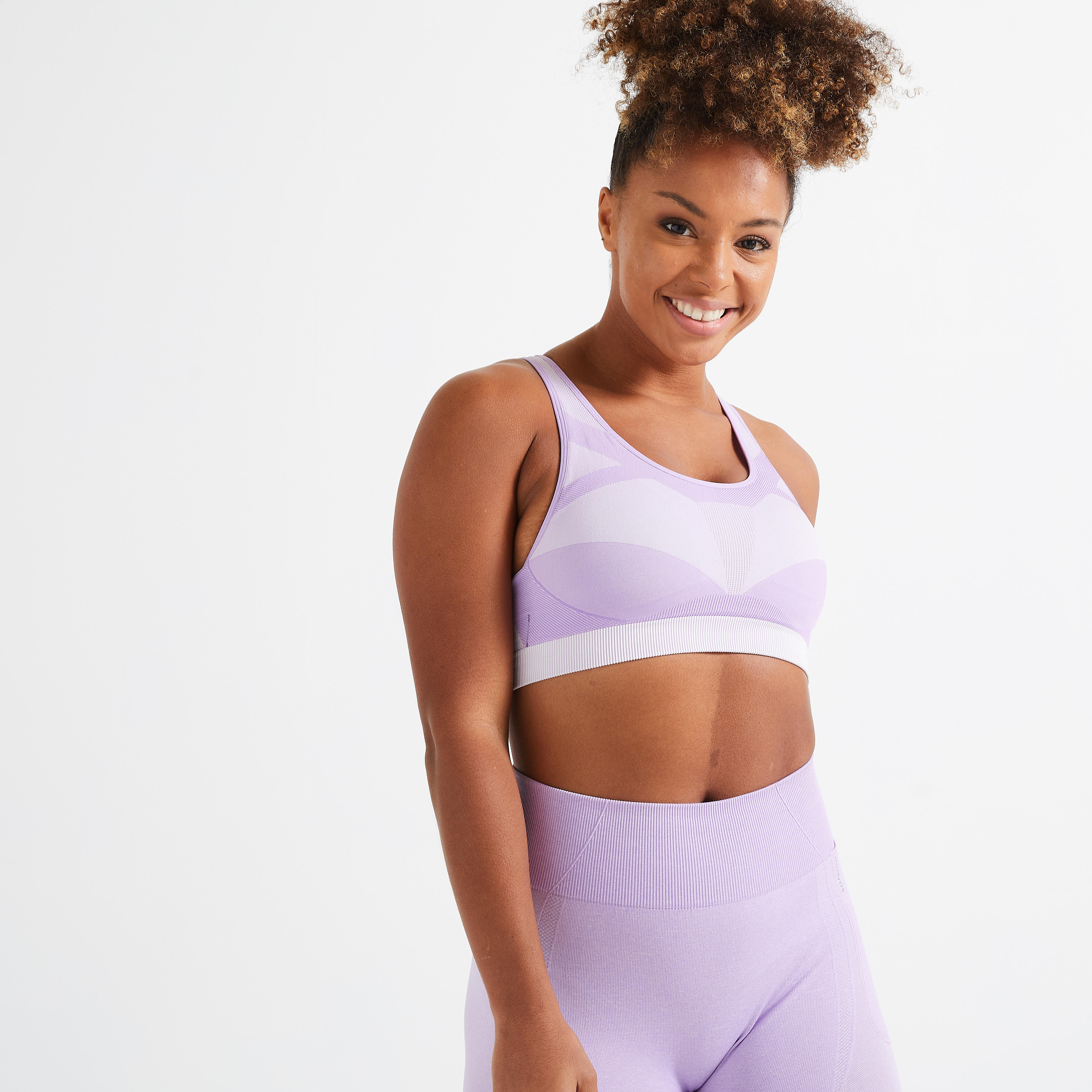 Domyos Sport BH Fitness mittlerer Halt 560 nahtlos