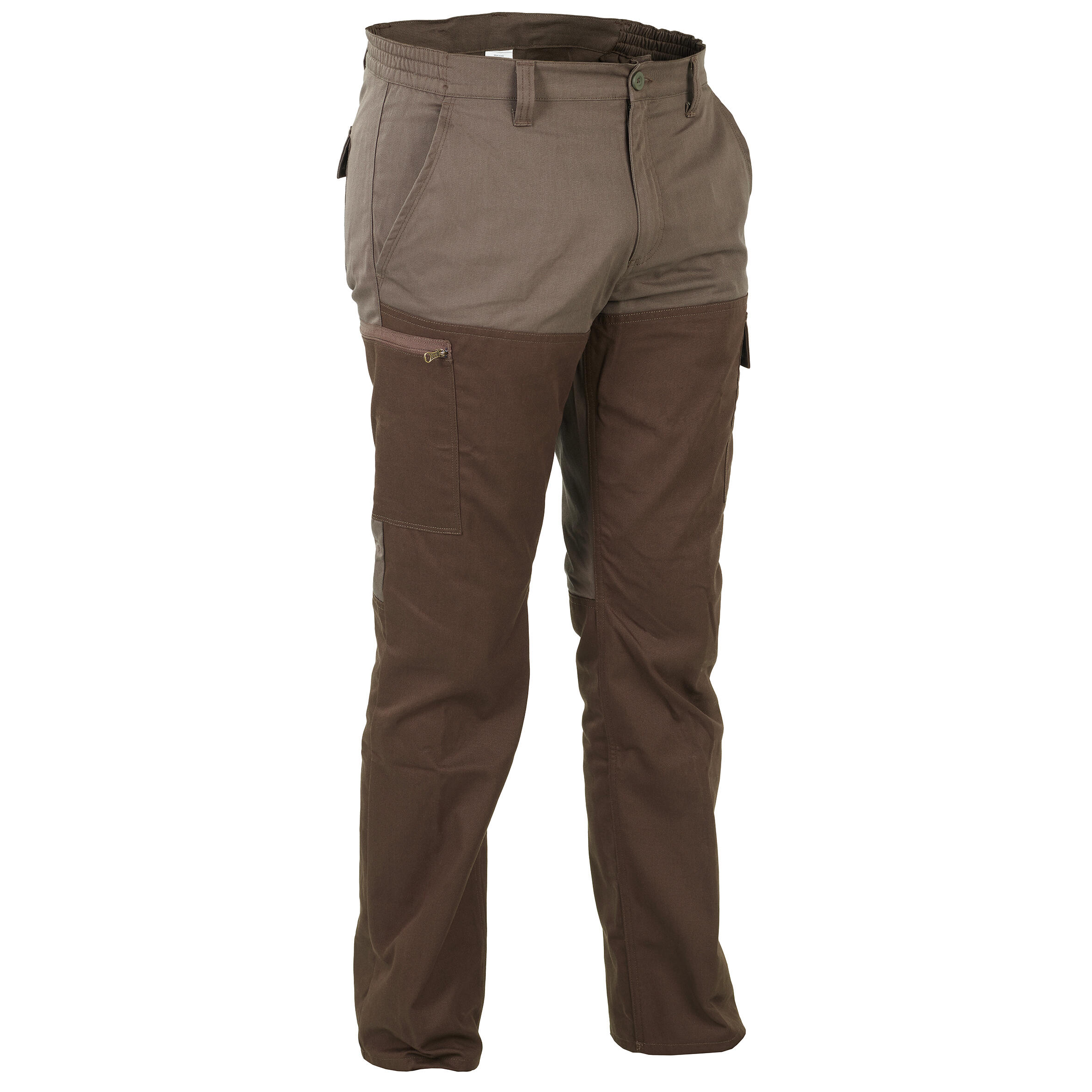 Solognac Jagdhose SG100 RENFORT grün/braun