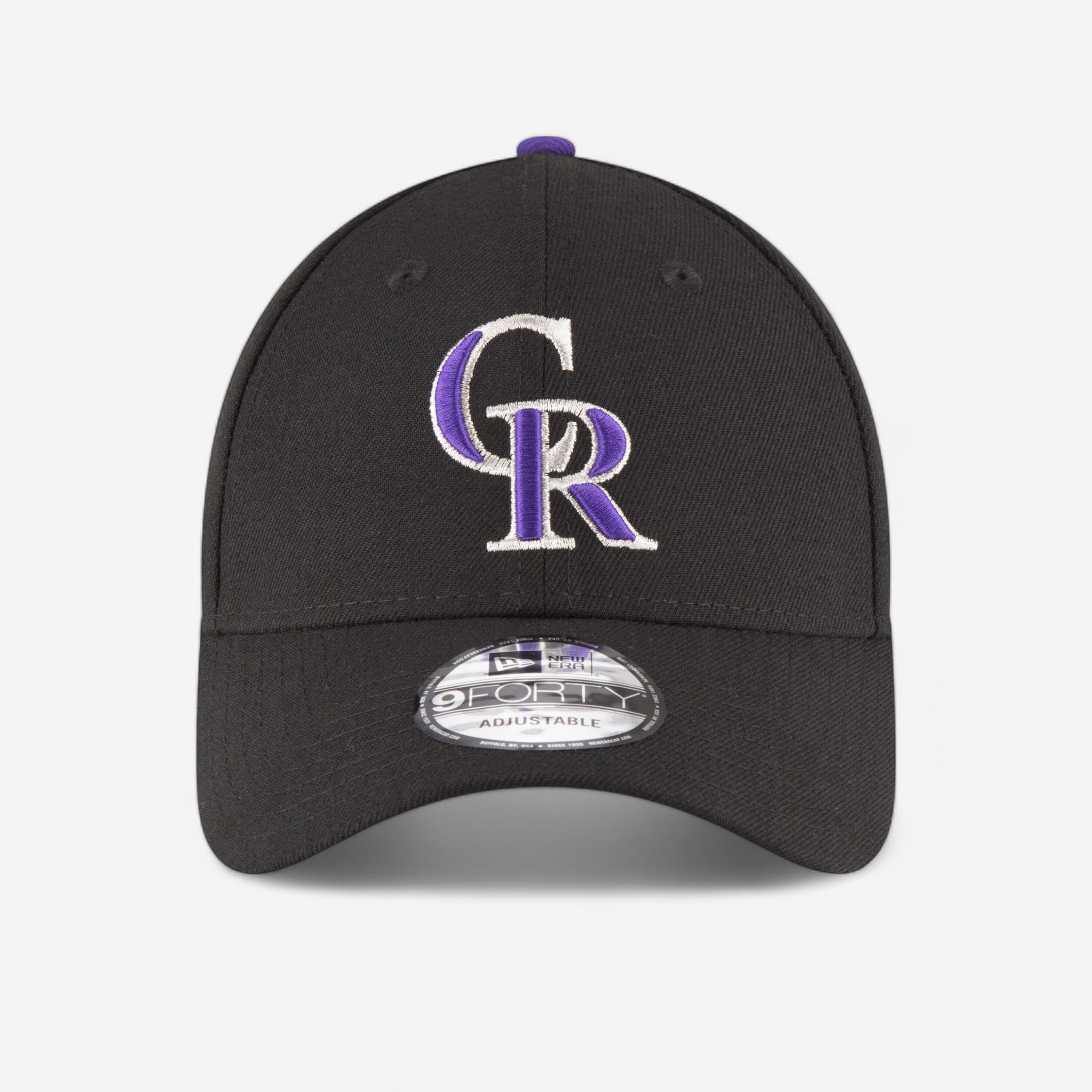 New Era Baseball Cap MLB Colorado Rockies Damen/Herren schwarz