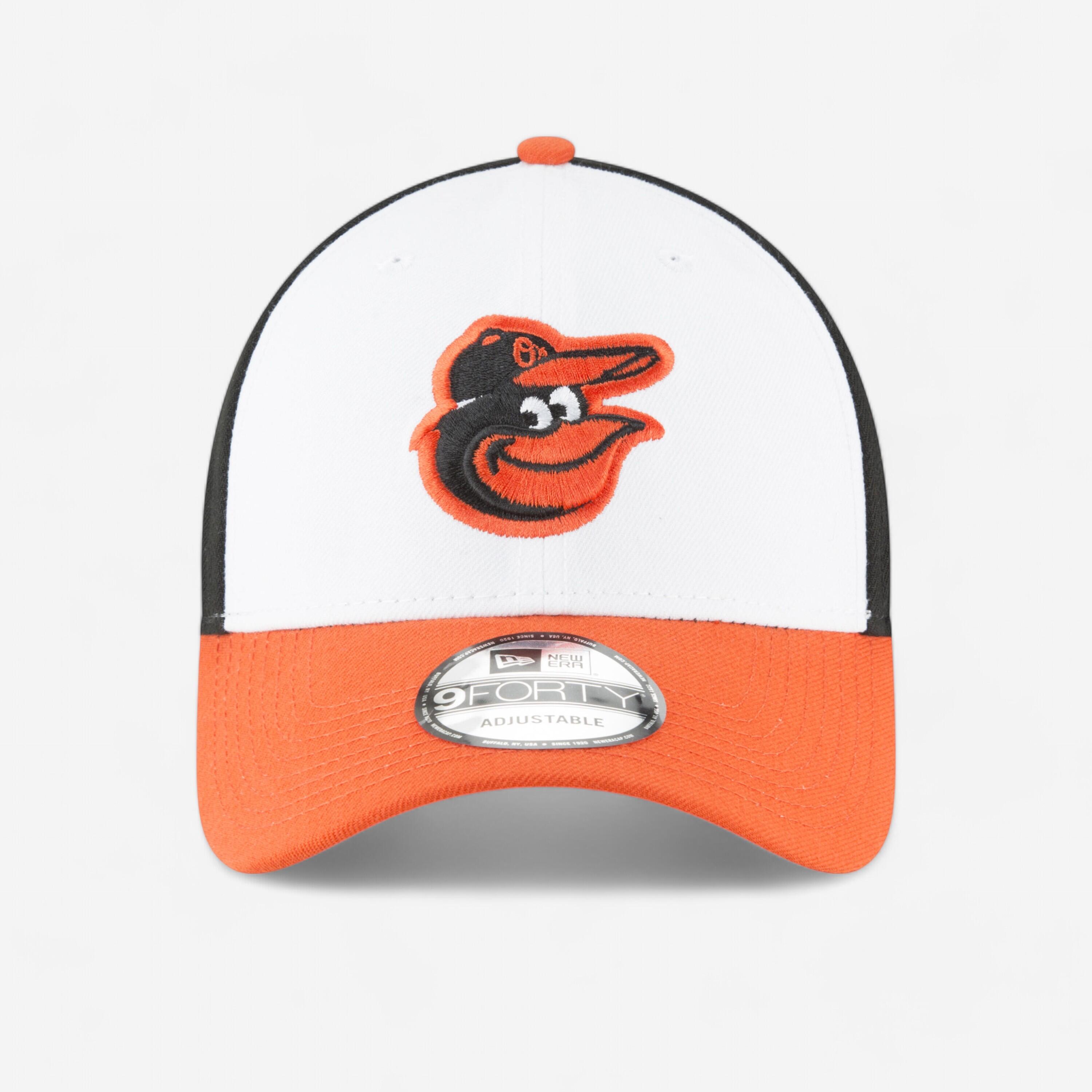 New Era Baseball Cap MLB Baltimore Orioles Damen/Herren schwarz/weiss/orange