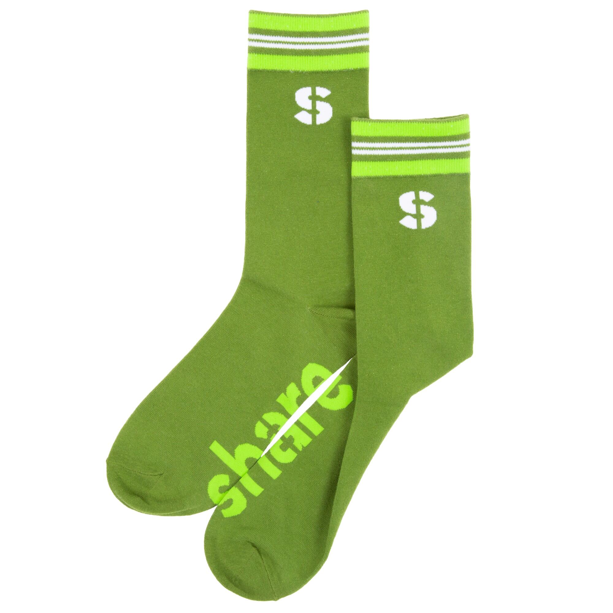 Share Socken Erwachsene grün