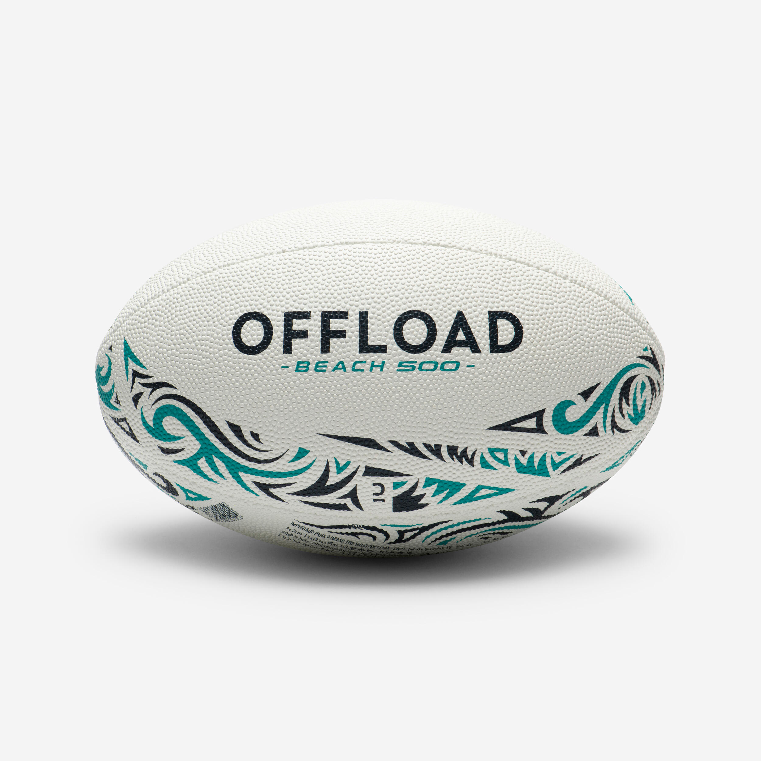 Offload Beach-Rugbyball R500 Match Gr. 4