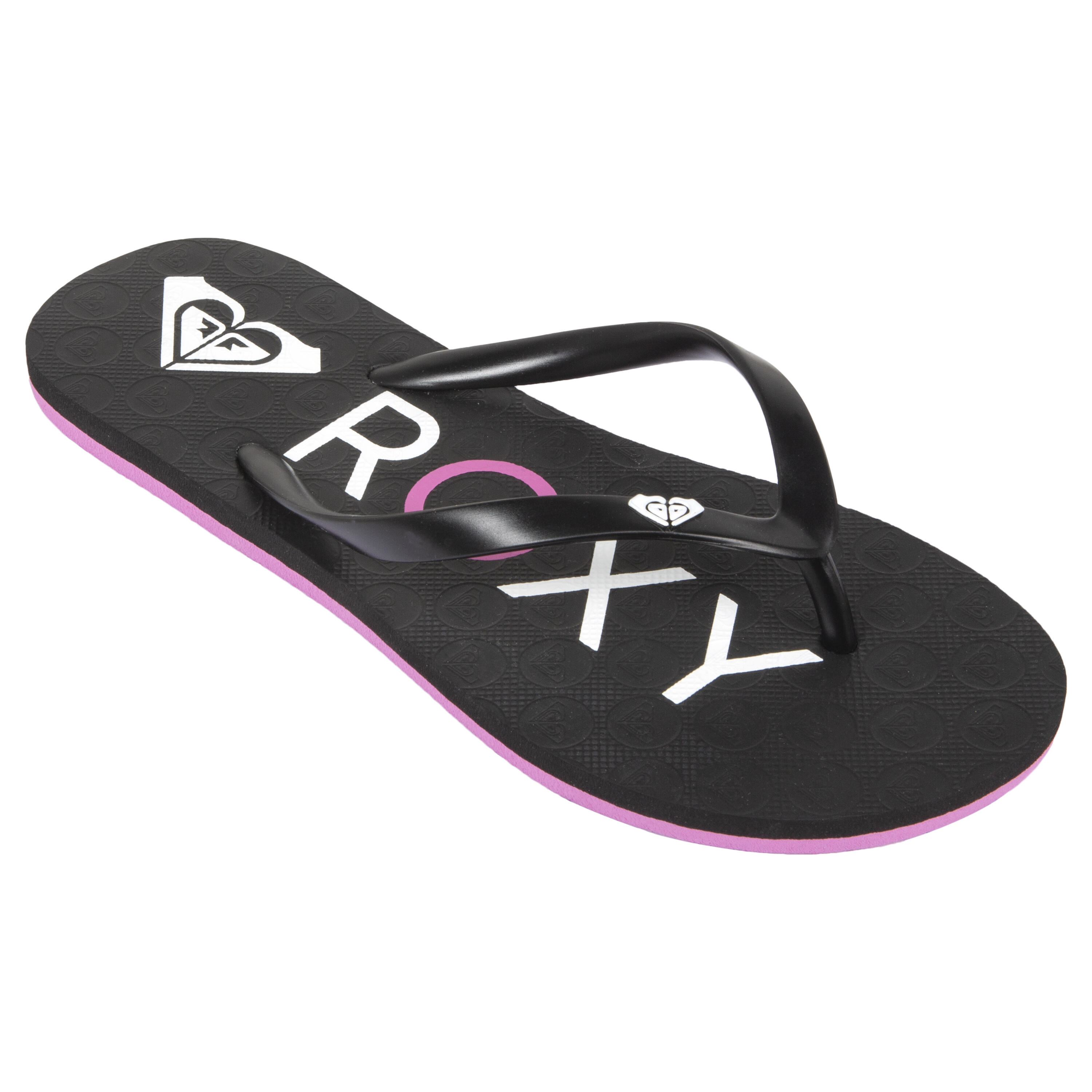 Roxy Zehensandalen Damen Roxy The Sea schwarz/pink/weiß
