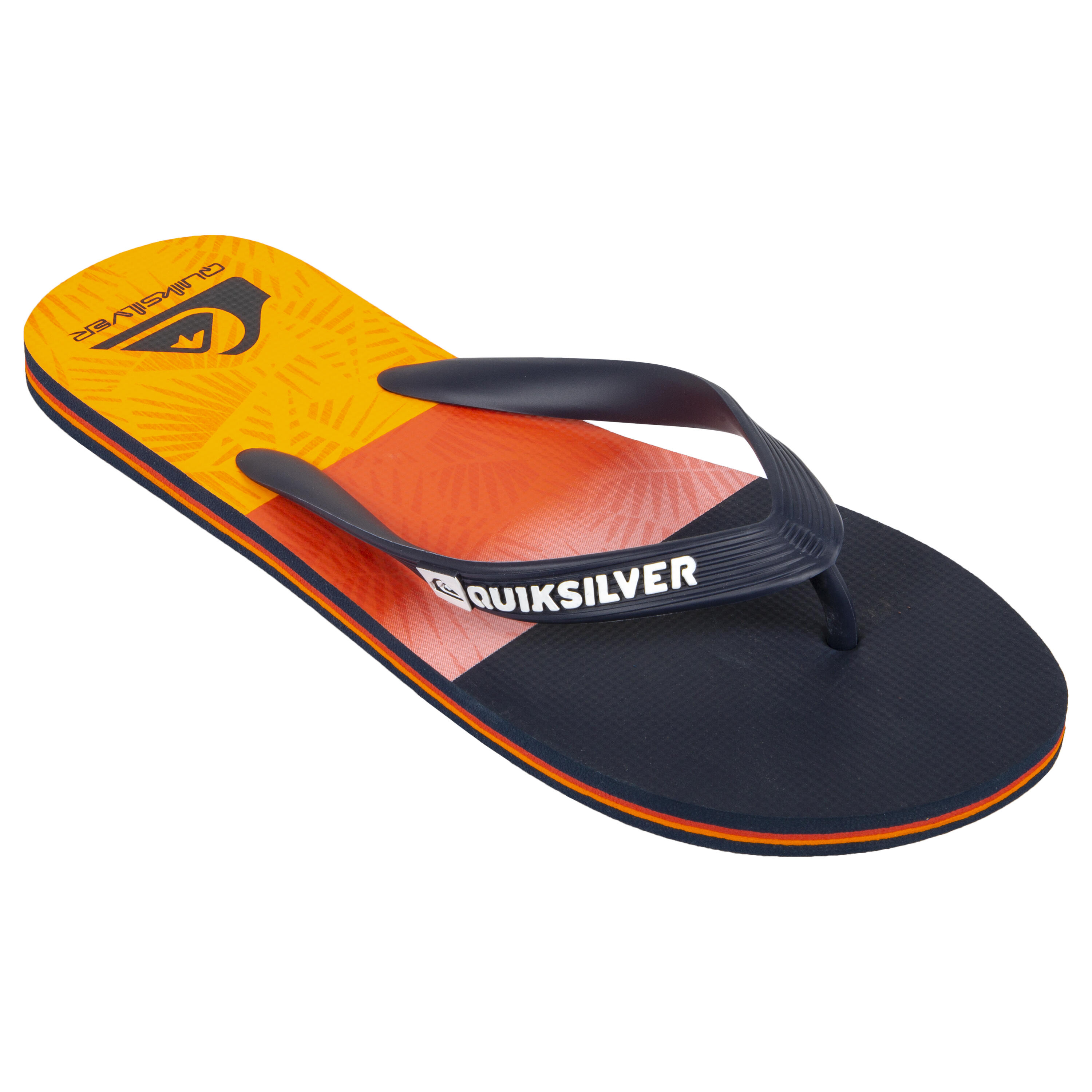 Quiksilver Zehensandalen Herren Quiksilver Molokai Island Vibes blau/orange/rot