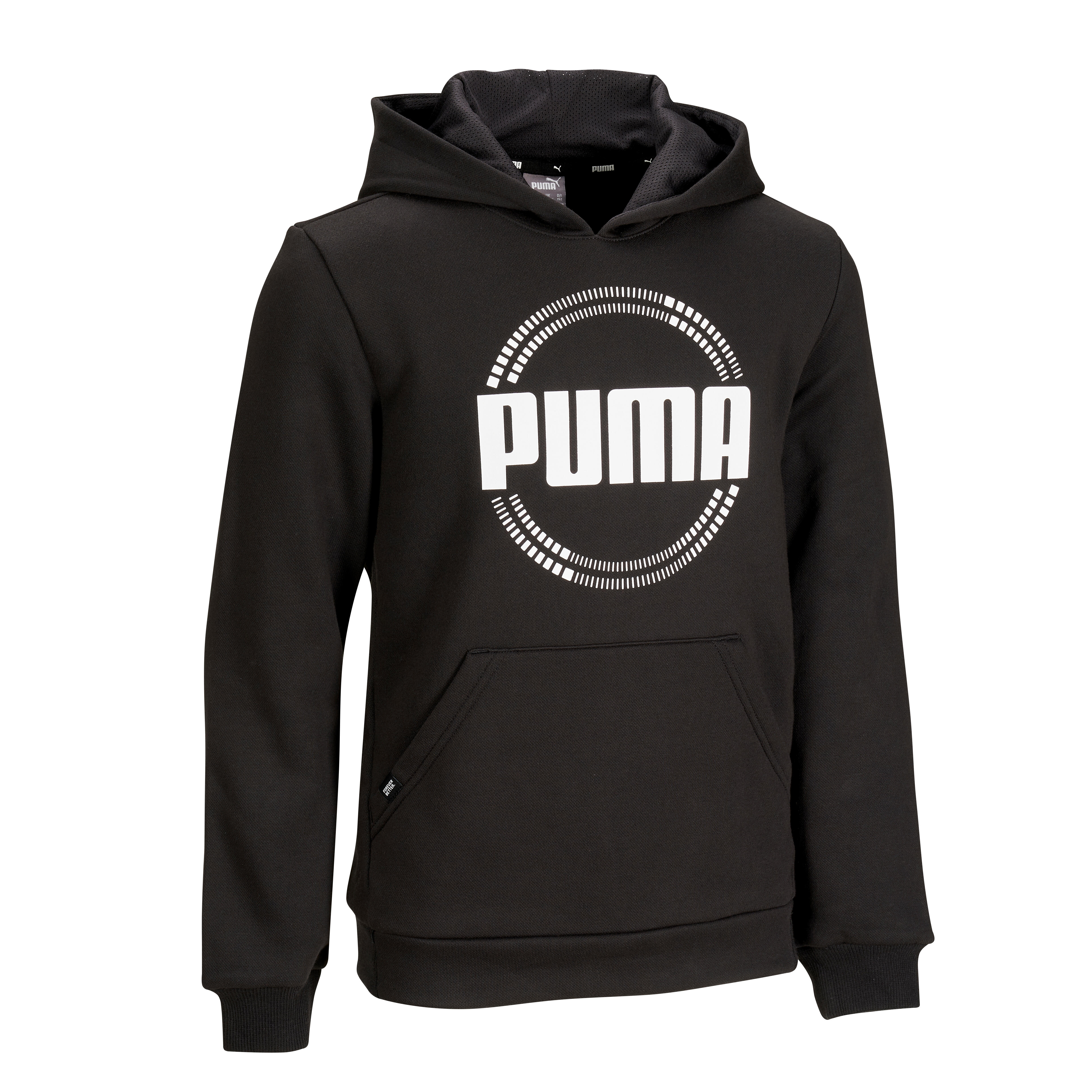 Puma Kapuzenpullover Kinder - schwarz mit Print