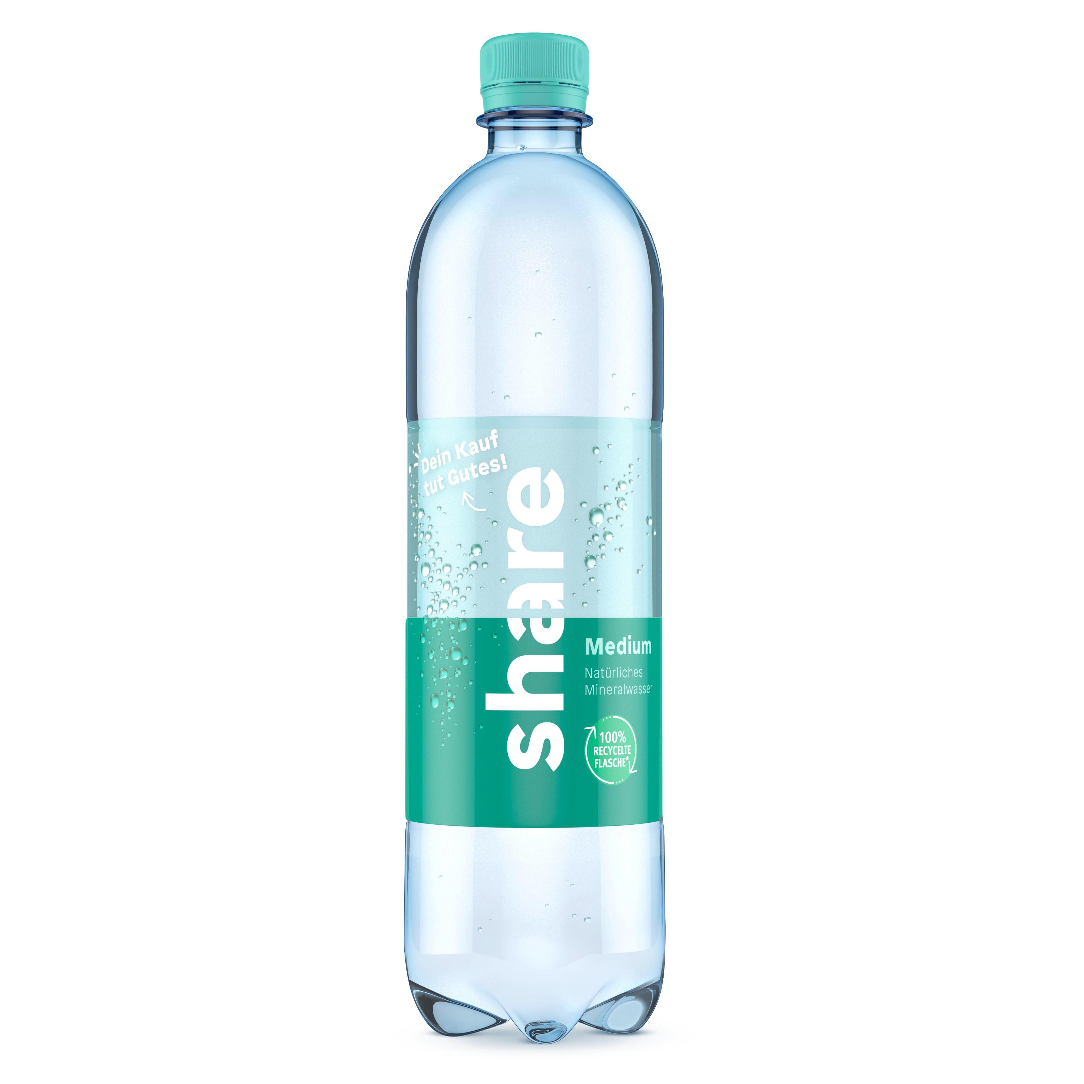 Share Mineralwasser medium 1 l