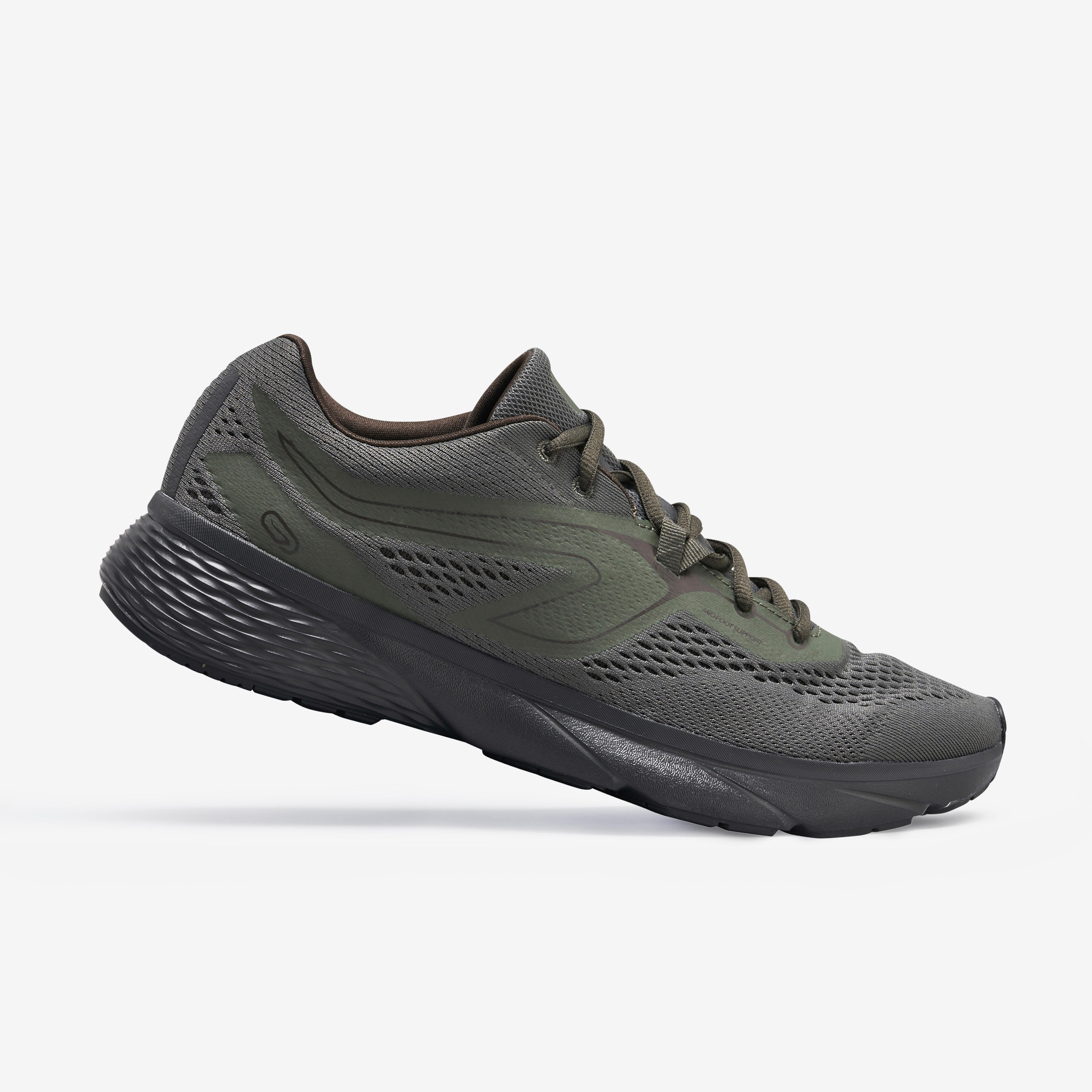 Kalenji Laufschuhe Run Support Herren khaki