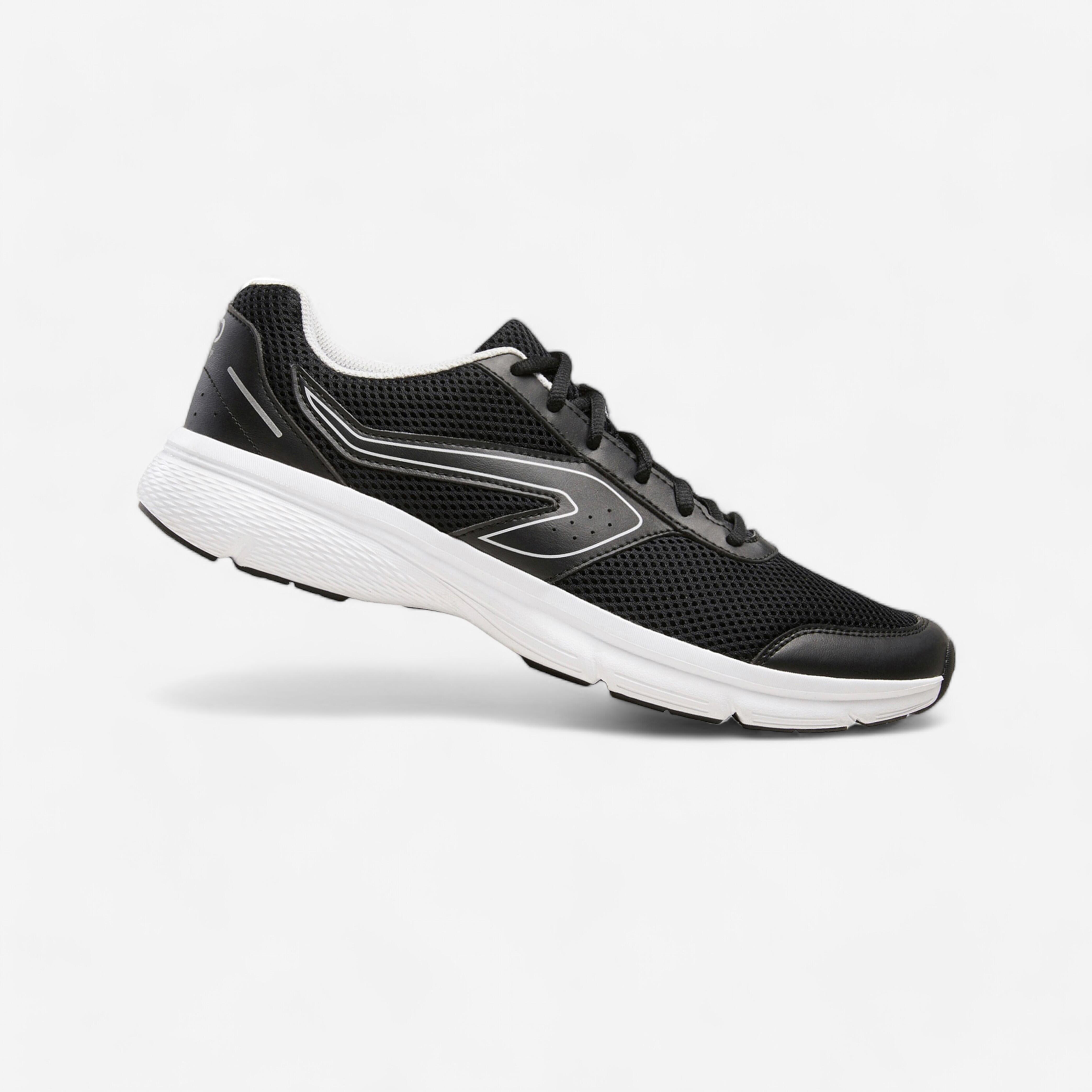 Kalenji Laufschuhe Run Cushion Herren schwarz/grau
