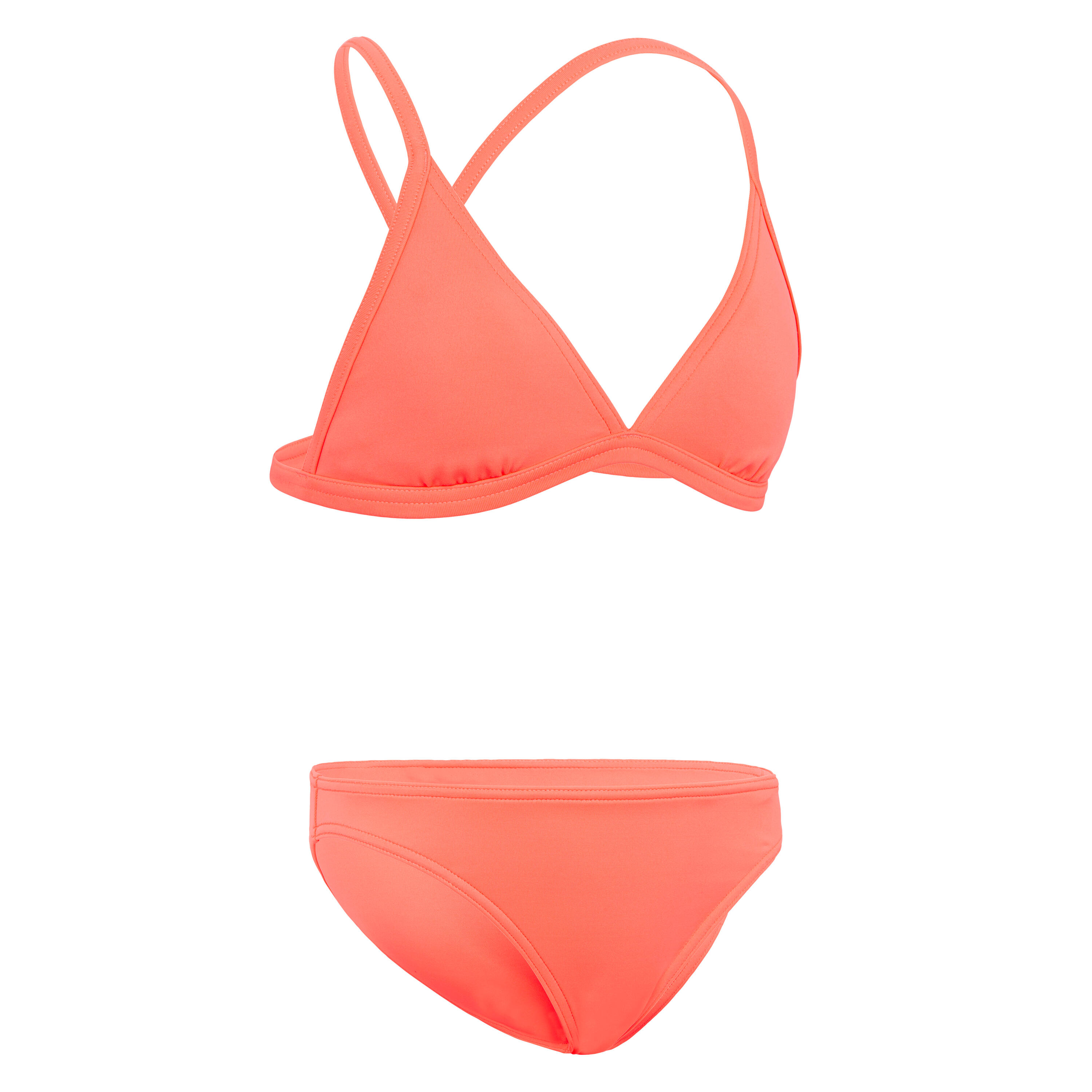 Olaian Bikini-Set Mädchen 100 Tamara koralle