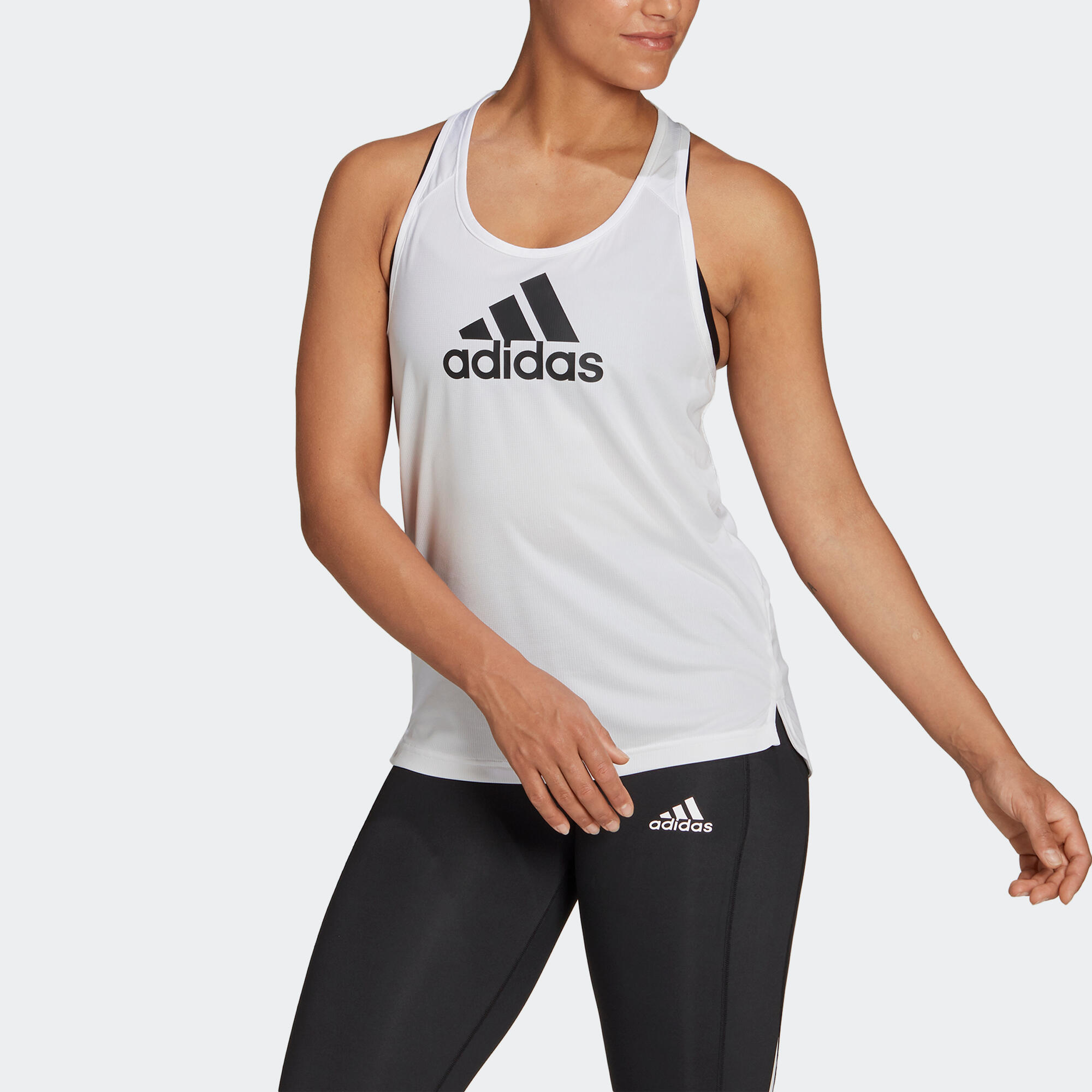 Adidas Top Fitness Damen weiss