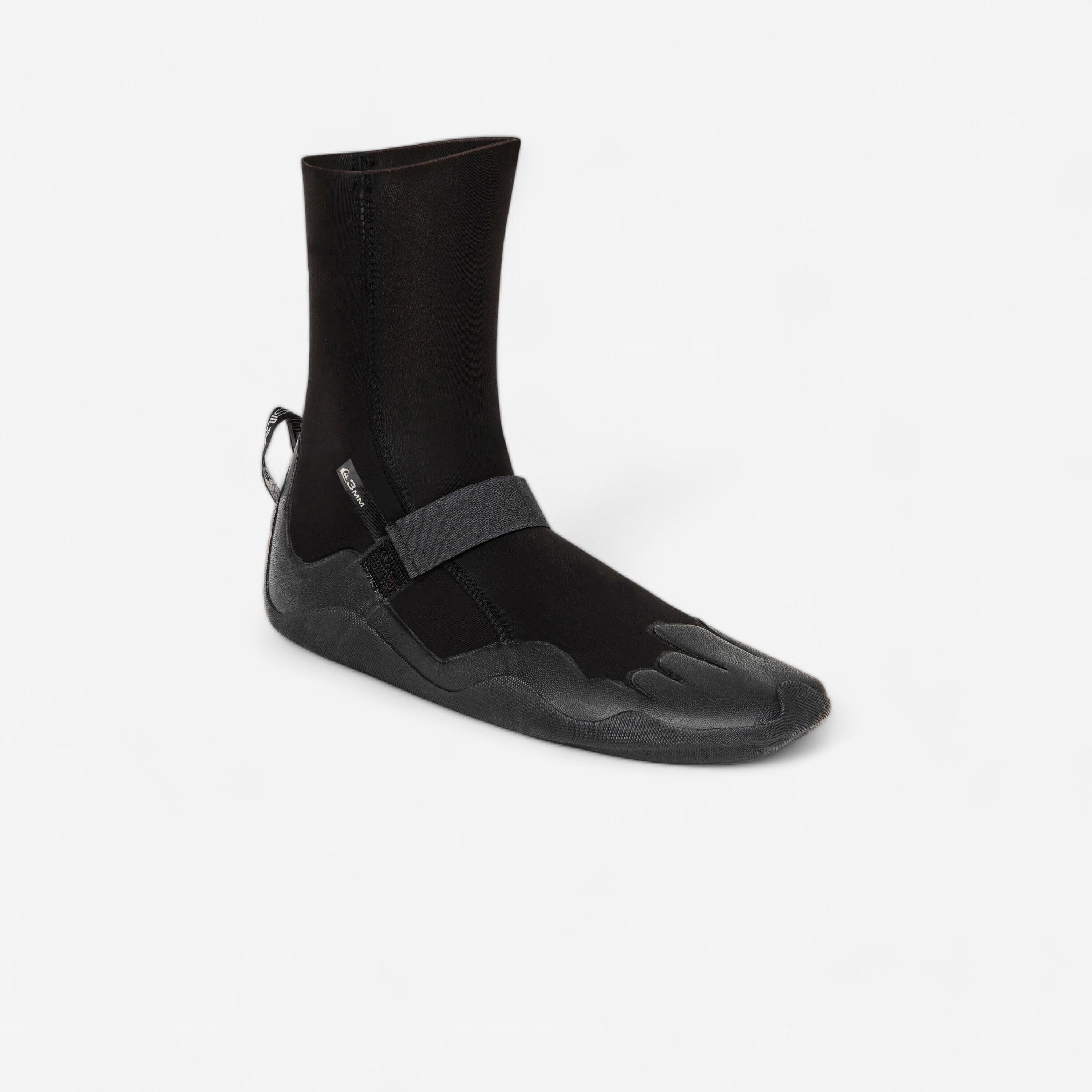 Quiksilver Neoprenschuhe Surfen Quiksilver 3 mm hoch schwarz