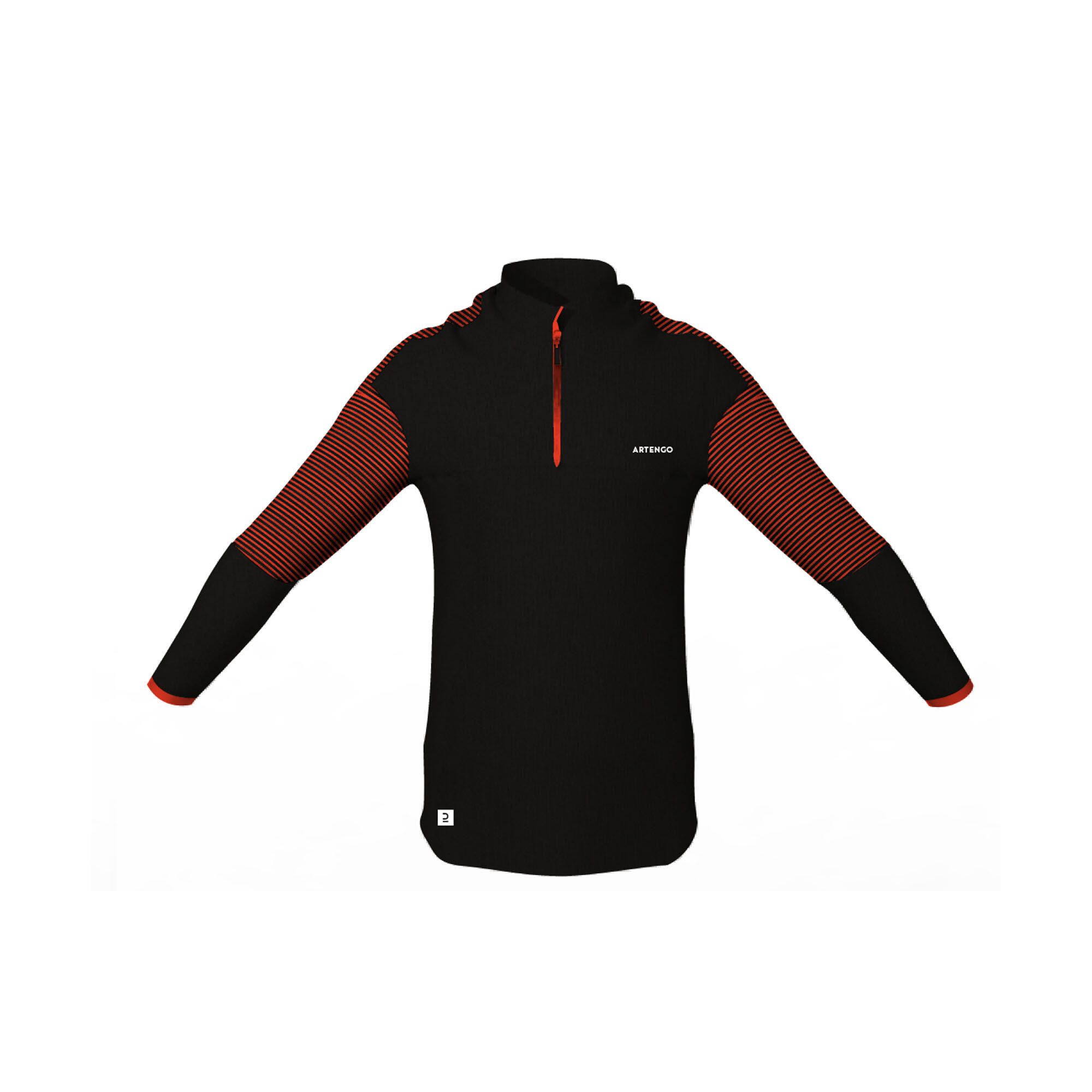 Artengo Tennis Langarmshirt Kinder TTS TH500 rot