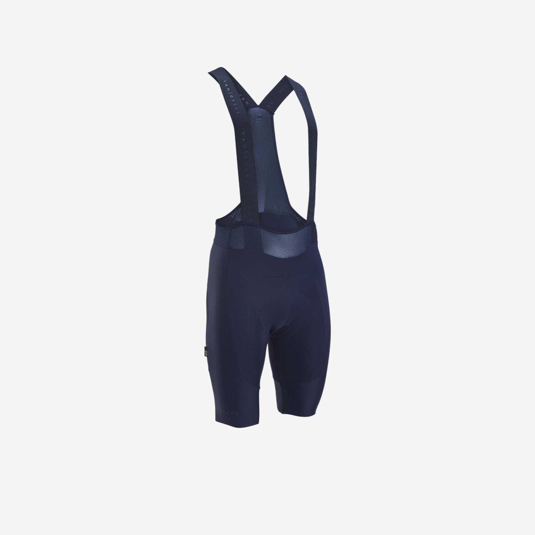 Van Rysel Radhose kurz mit Trägern Rennrad Racer 2 schwarz