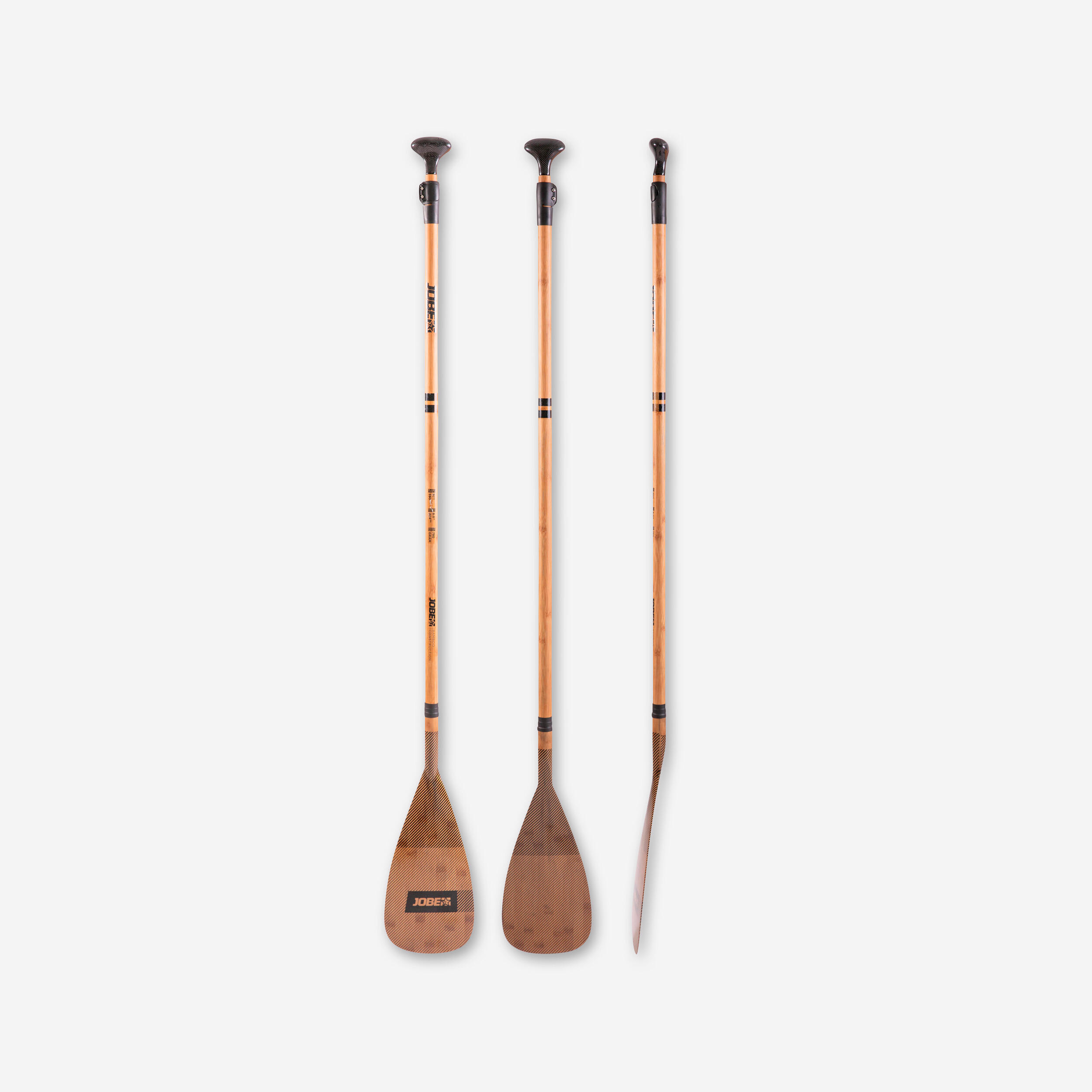 Jobe Paddel JOBE Bambou Classic SUP Paddle 2-teilig verstellbar | 180–220 cm