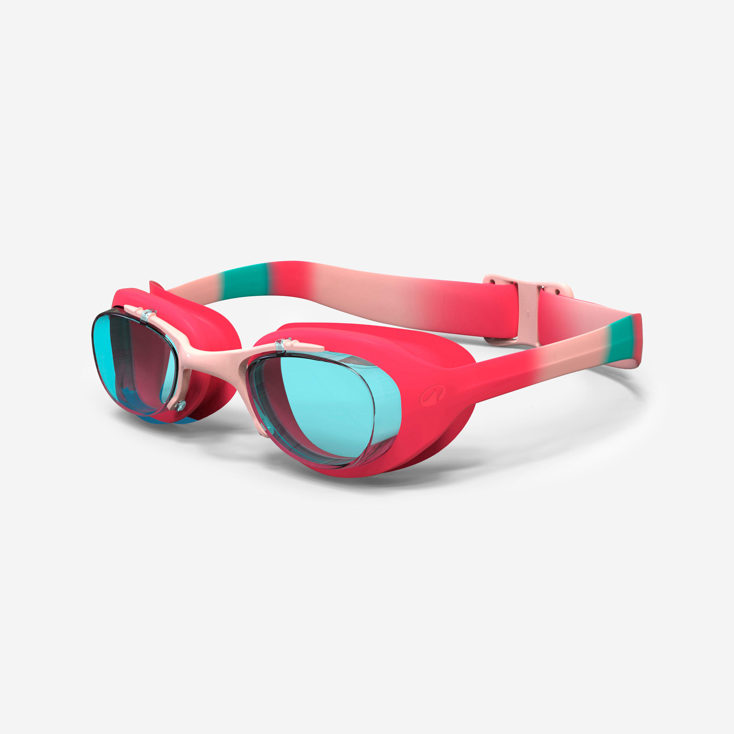 Nabaiji Schwimmbrille XBase Dye Grösse S klar rosa