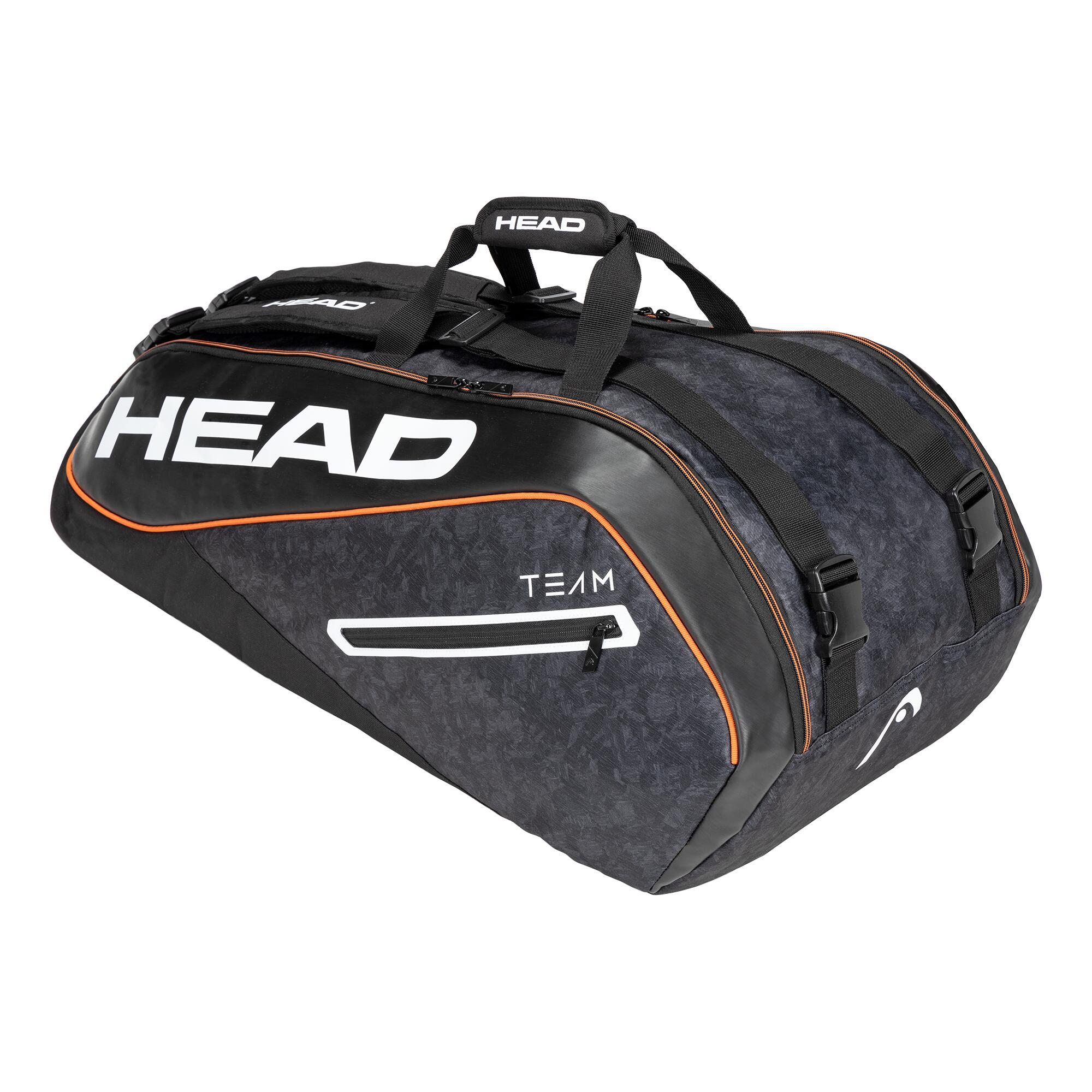 Head Tennistasche Head Tour Team Supercombi 9R schwarz/orange