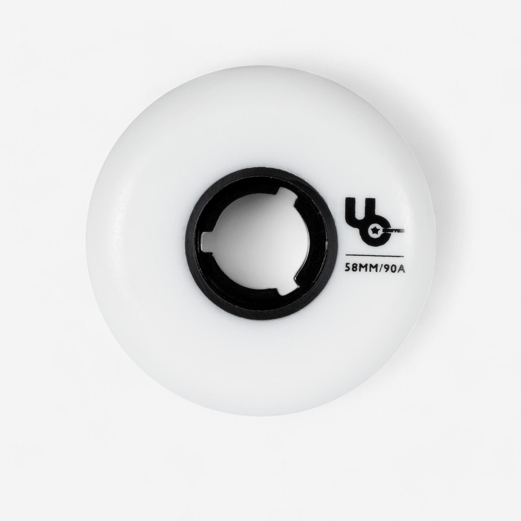 Usd 4 Inlinerrollen USD Team 58 mm 90A