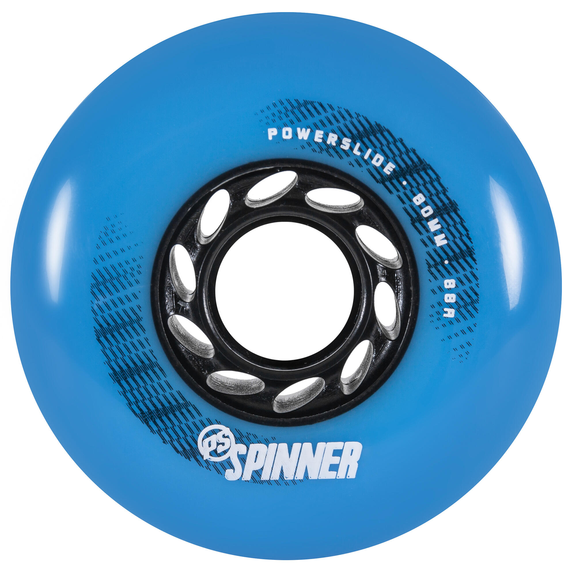 Powerslide Inliner Rollen Freeride 80 mm 88A 4 Stück blau