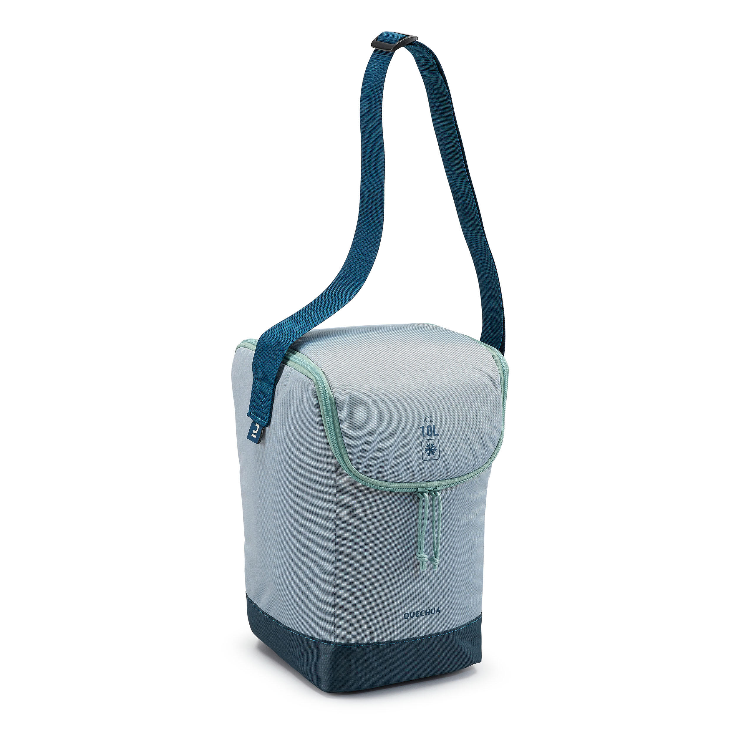 Quechua Kühltasche flexibel Camping 10 L blau