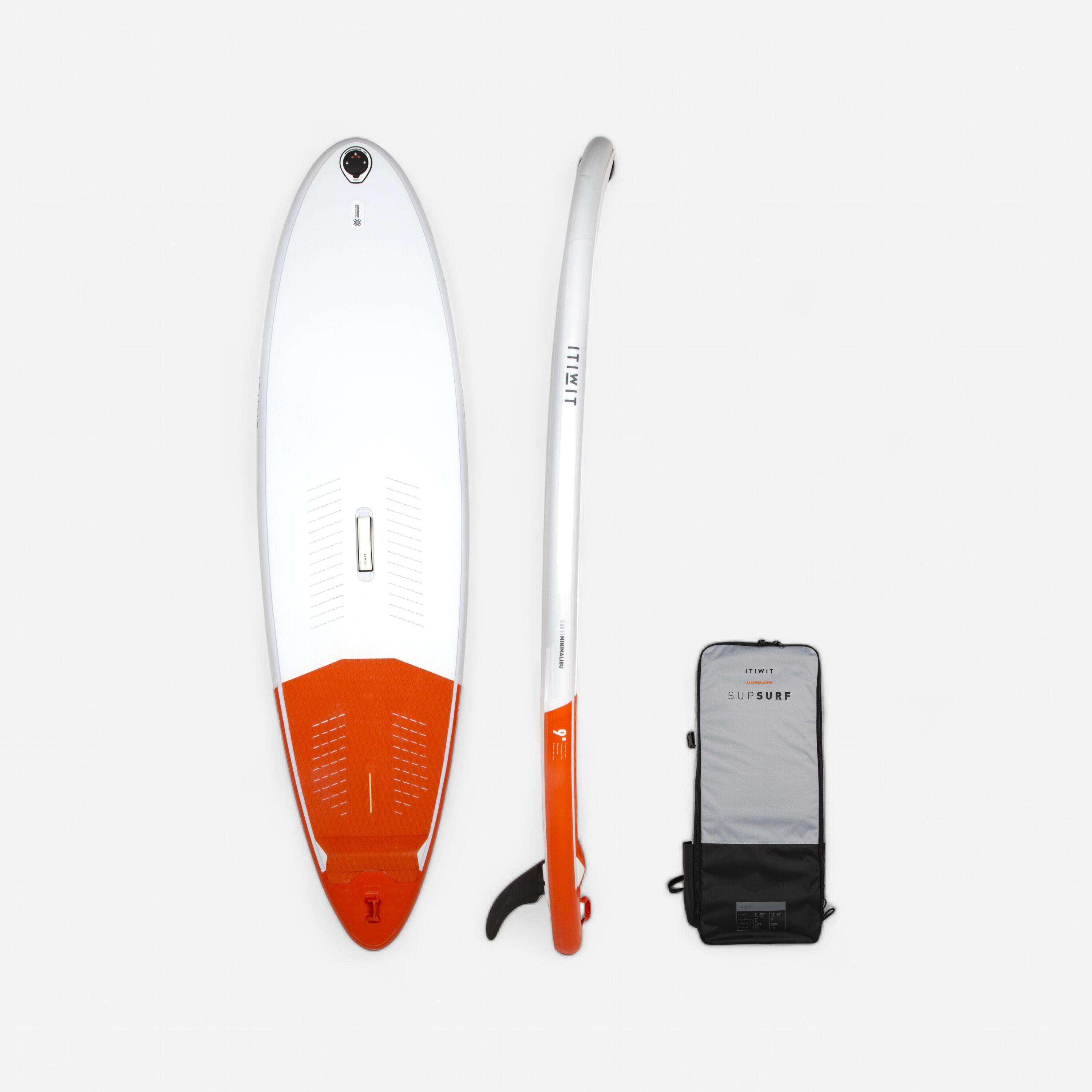 Itiwit SUP-Board aufblasbar Stand Up Paddle Minimalibu 500 9' 120 L weiss