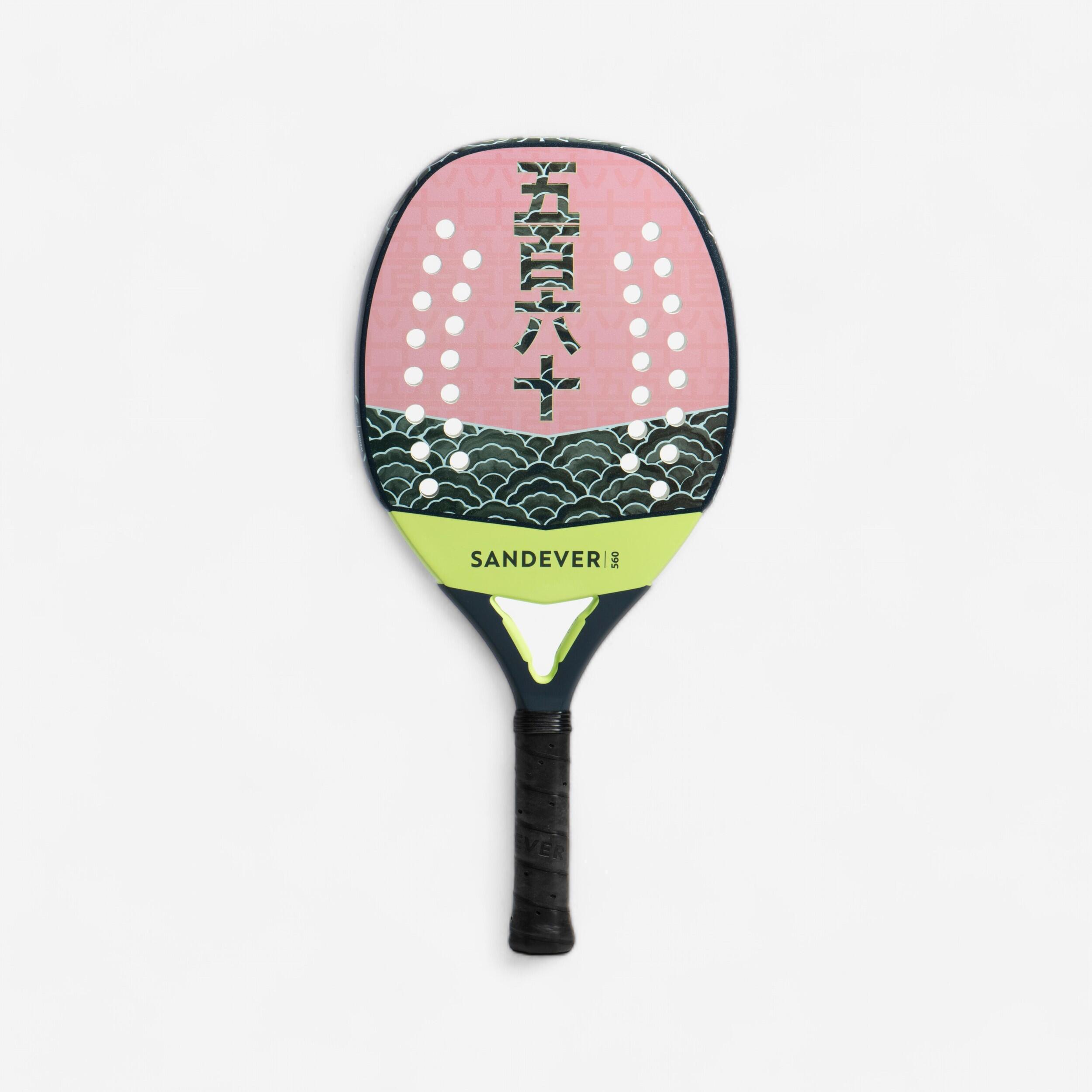 Sandever Beachtennis Schläger BTR560 OR pink
