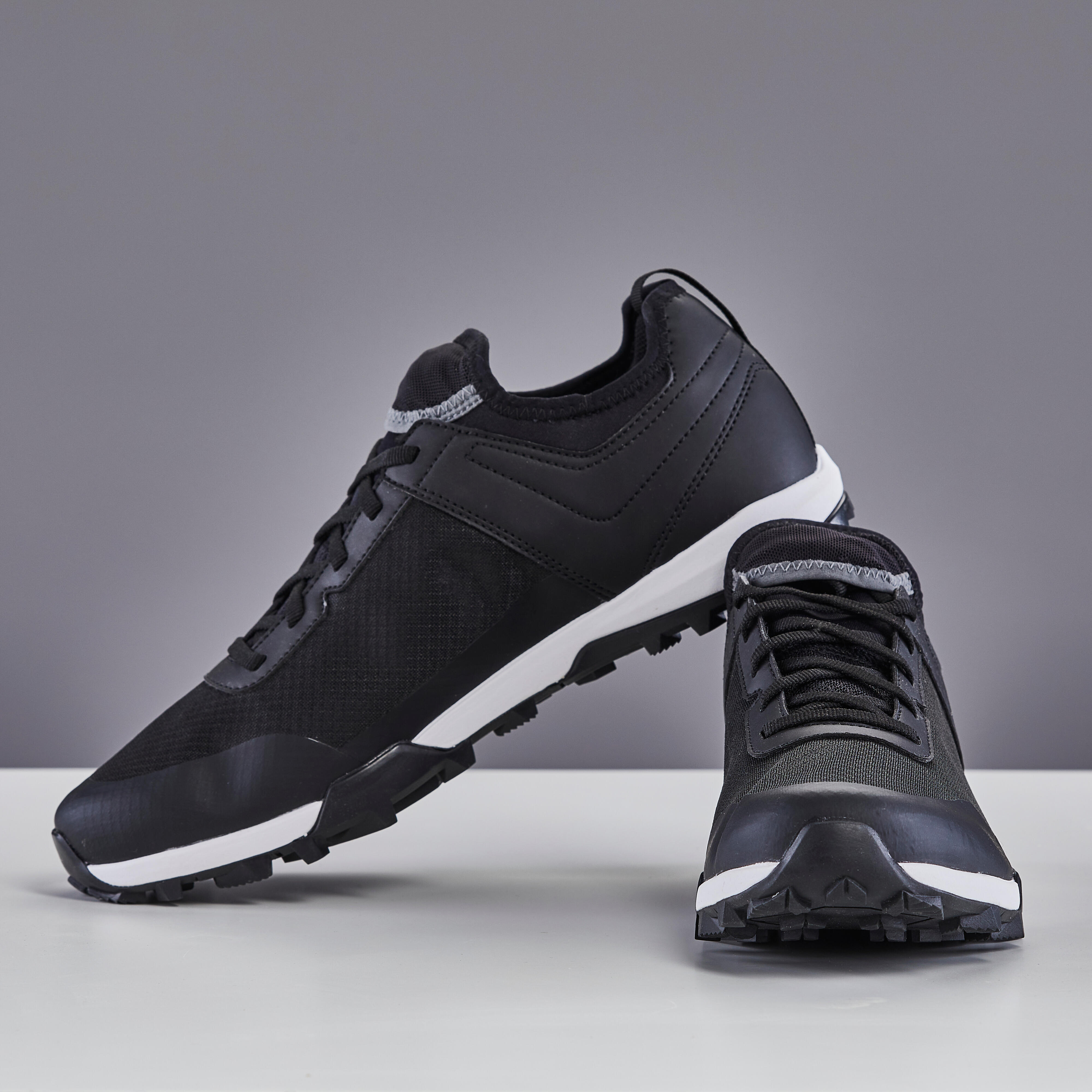 Rockrider Fahrradschuhe MTB EXPL 100 schwarz