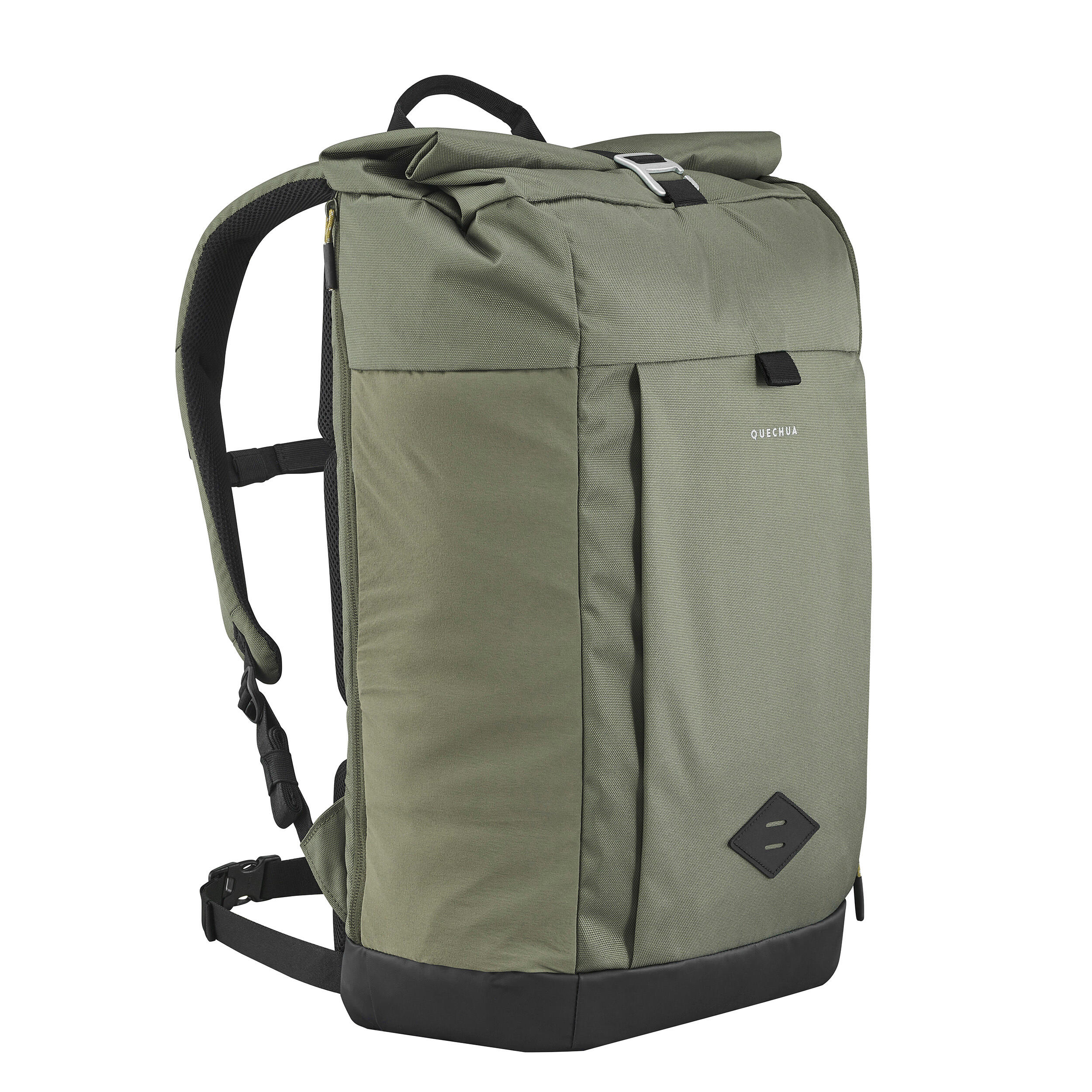 Quechua Wanderrucksack Naturwandern NH500 Escape Rolltop 32 L khaki