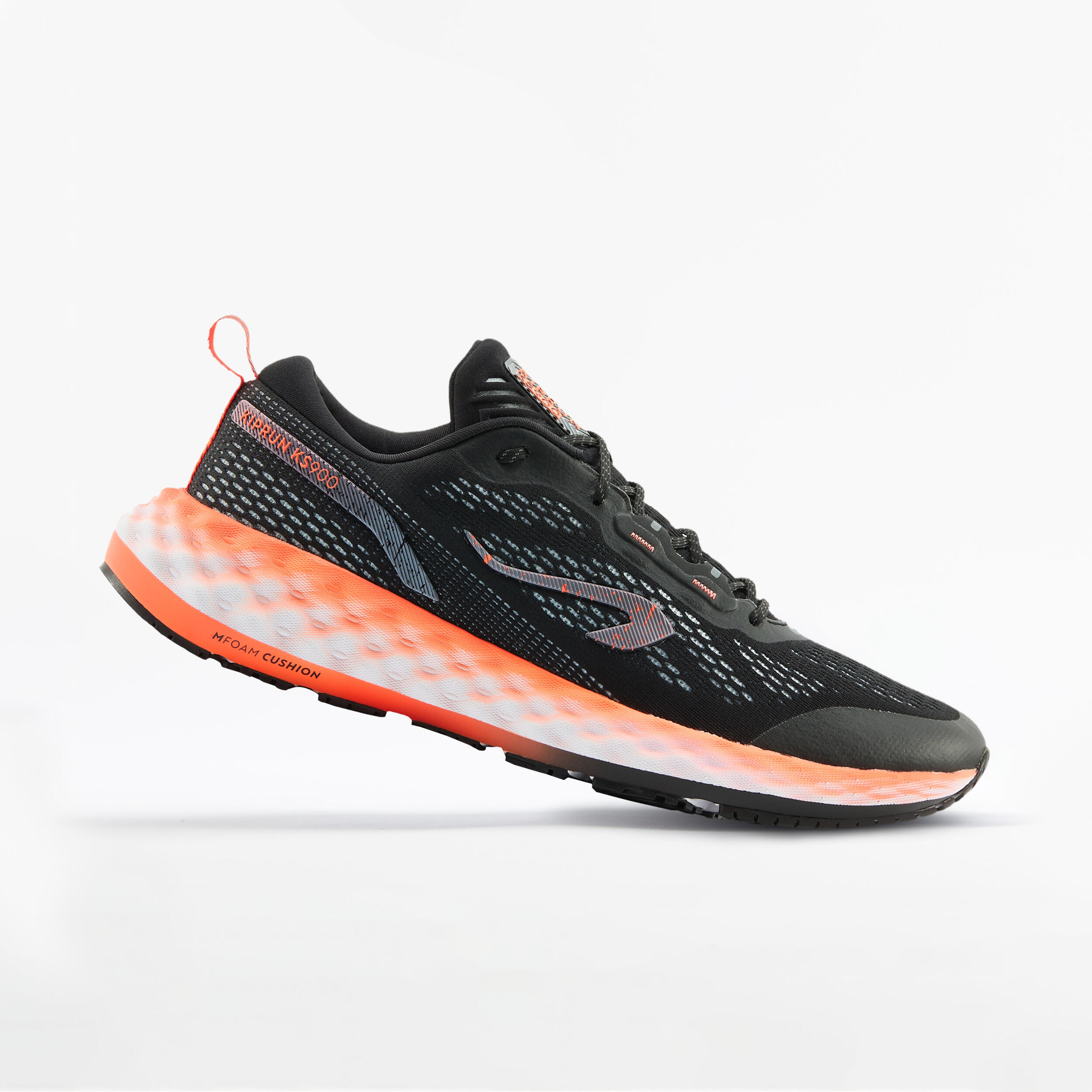 Kiprun Laufschuhe Kiprun KS900 Herren schwarz/orange