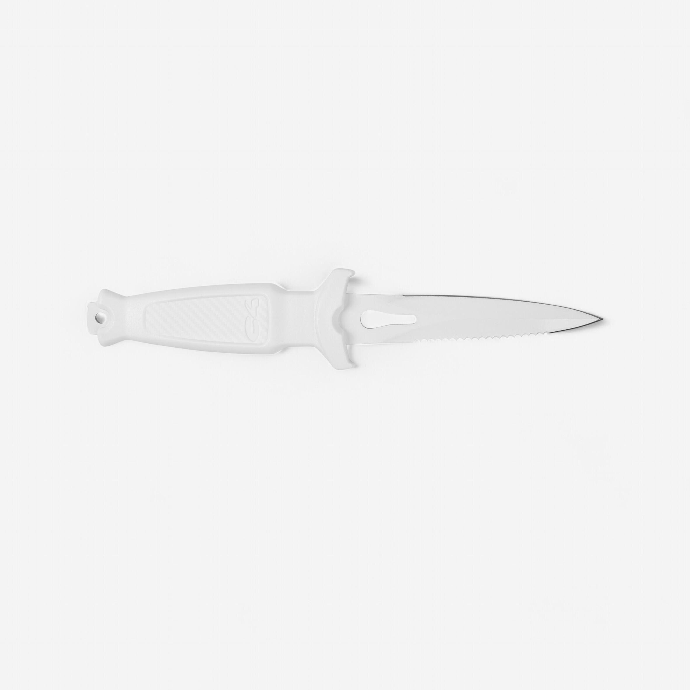 C4 Carbon Tauchermesser Naifu weiss