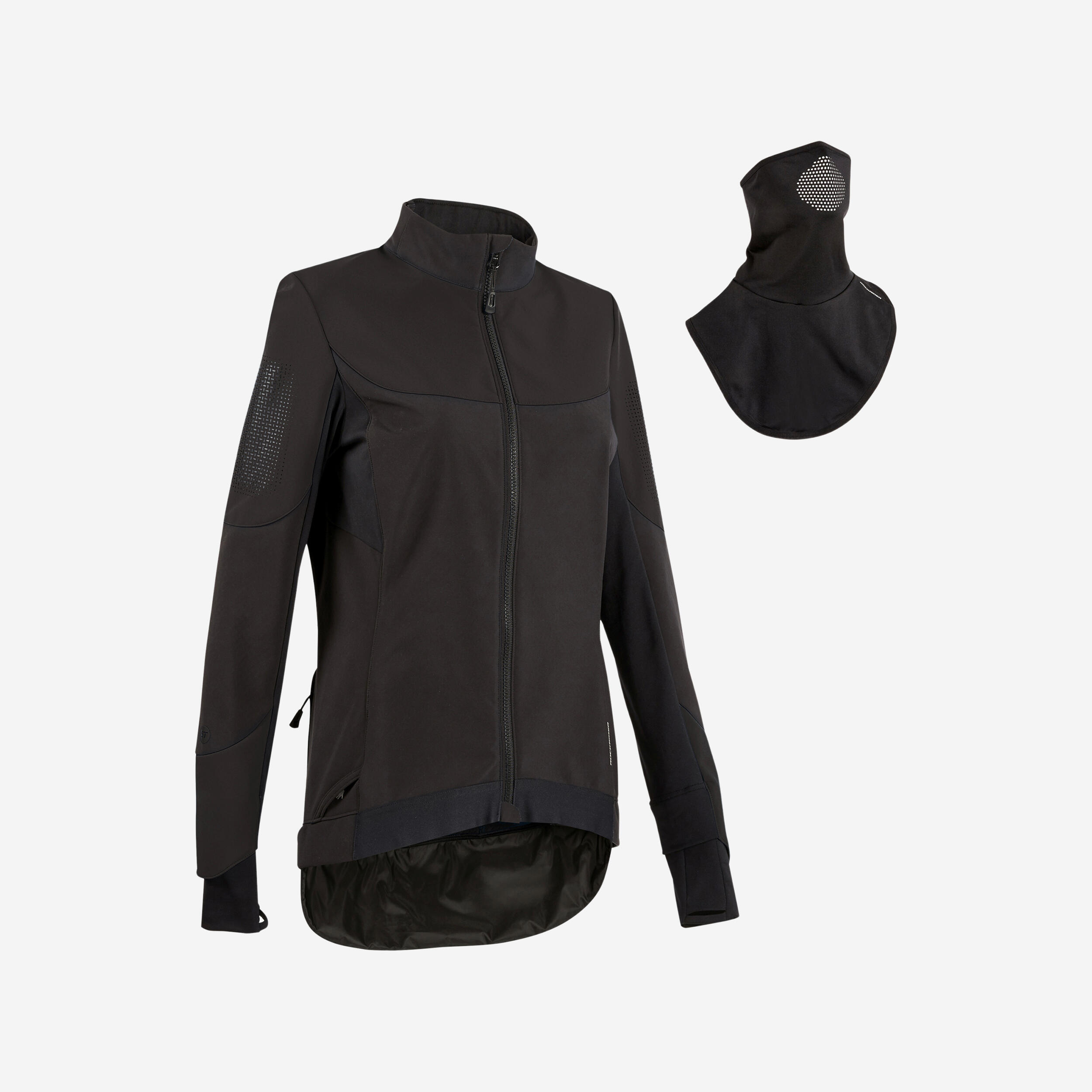 Rockrider Fahrradjacke MTB D türkis/schw