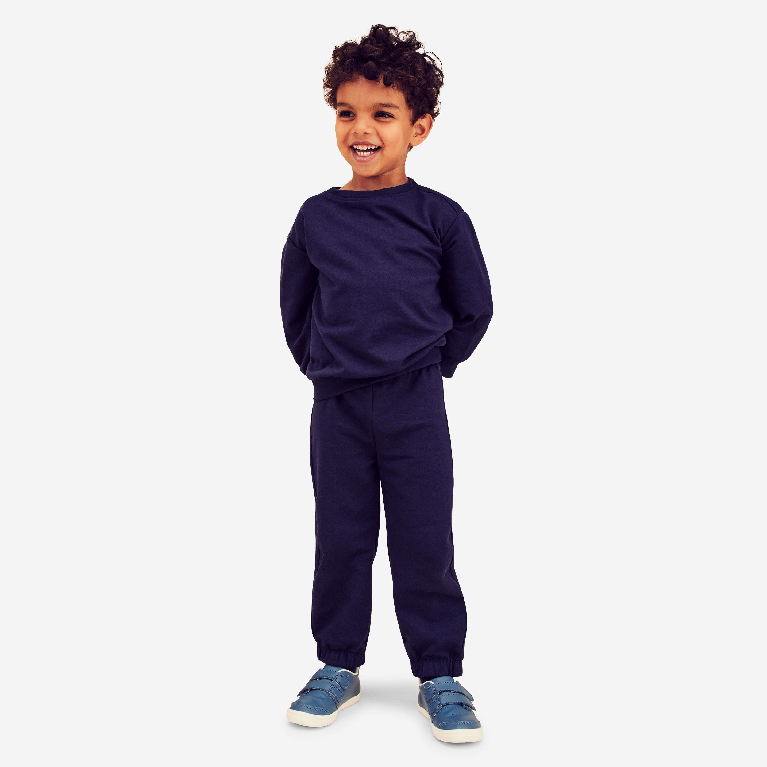 Domyos Trainingsanzug Basic Babys/Kleinkinder - marineblau
