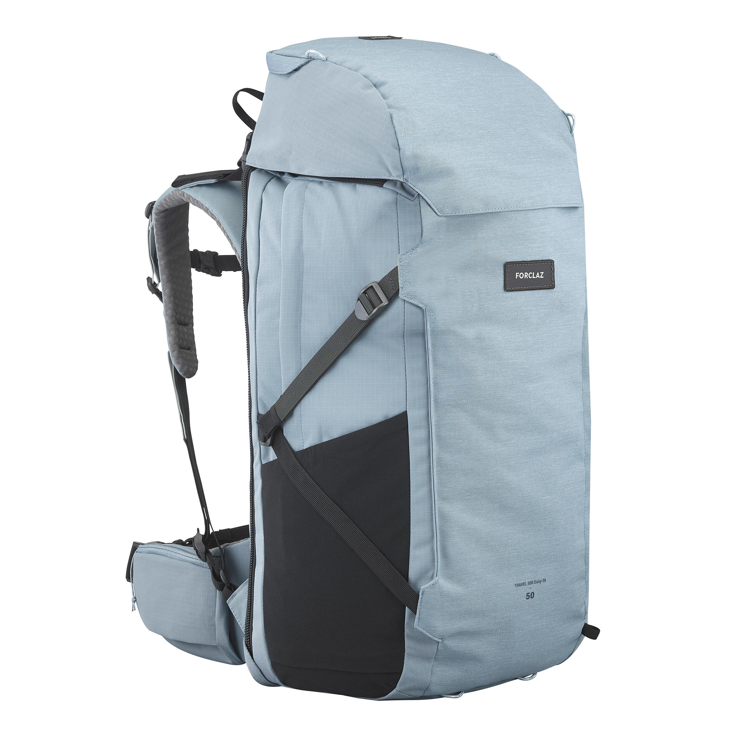 Forclaz Rucksack Backpacking Travel 500 Kofferöffnung 50 Liter Damen